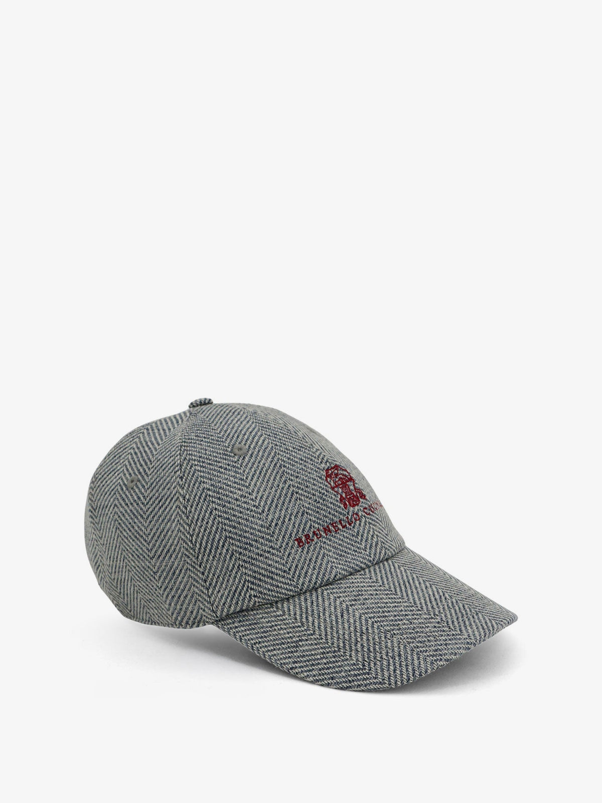 Brunello Cucinelli Men Baseball Hat With Logo Embroidery BRUNELLO CUCINELLI