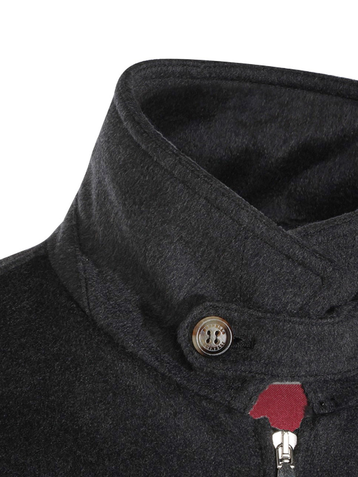 Brunello Cucinelli Men Virgin Wool Jacket With Zip BRUNELLO CUCINELLI