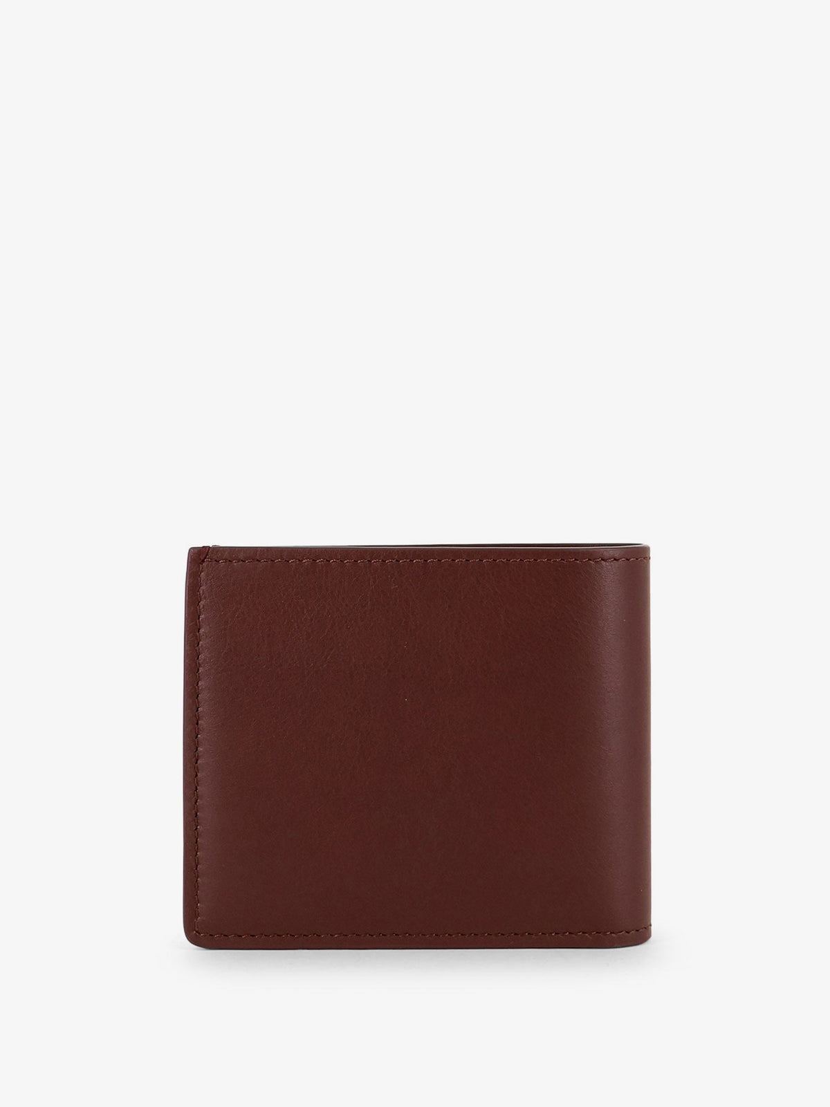 Brunello Cucinelli Men Hammered Leather Wallet With Engraved Logo BRUNELLO CUCINELLI