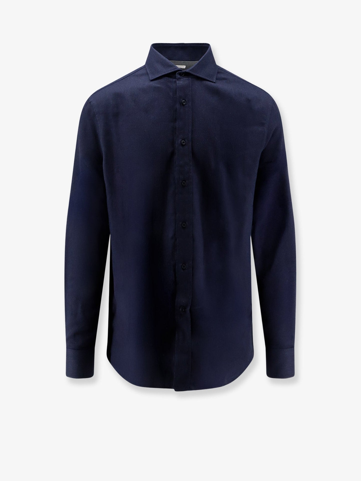 Brunello Cucinelli Men Cotton And Lyocell Shirt BRUNELLO CUCINELLI
