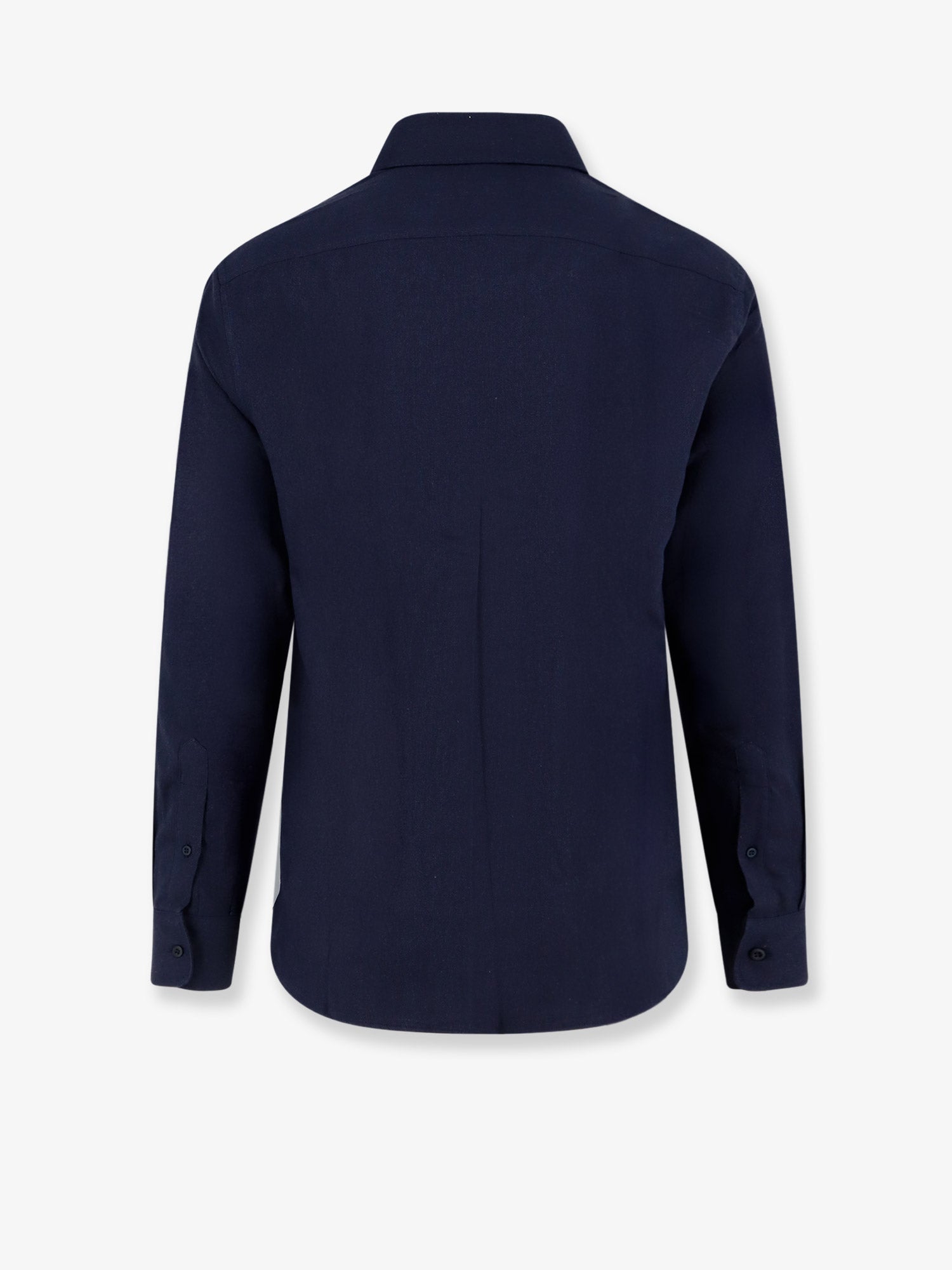 Brunello Cucinelli Men Cotton And Lyocell Shirt BRUNELLO CUCINELLI