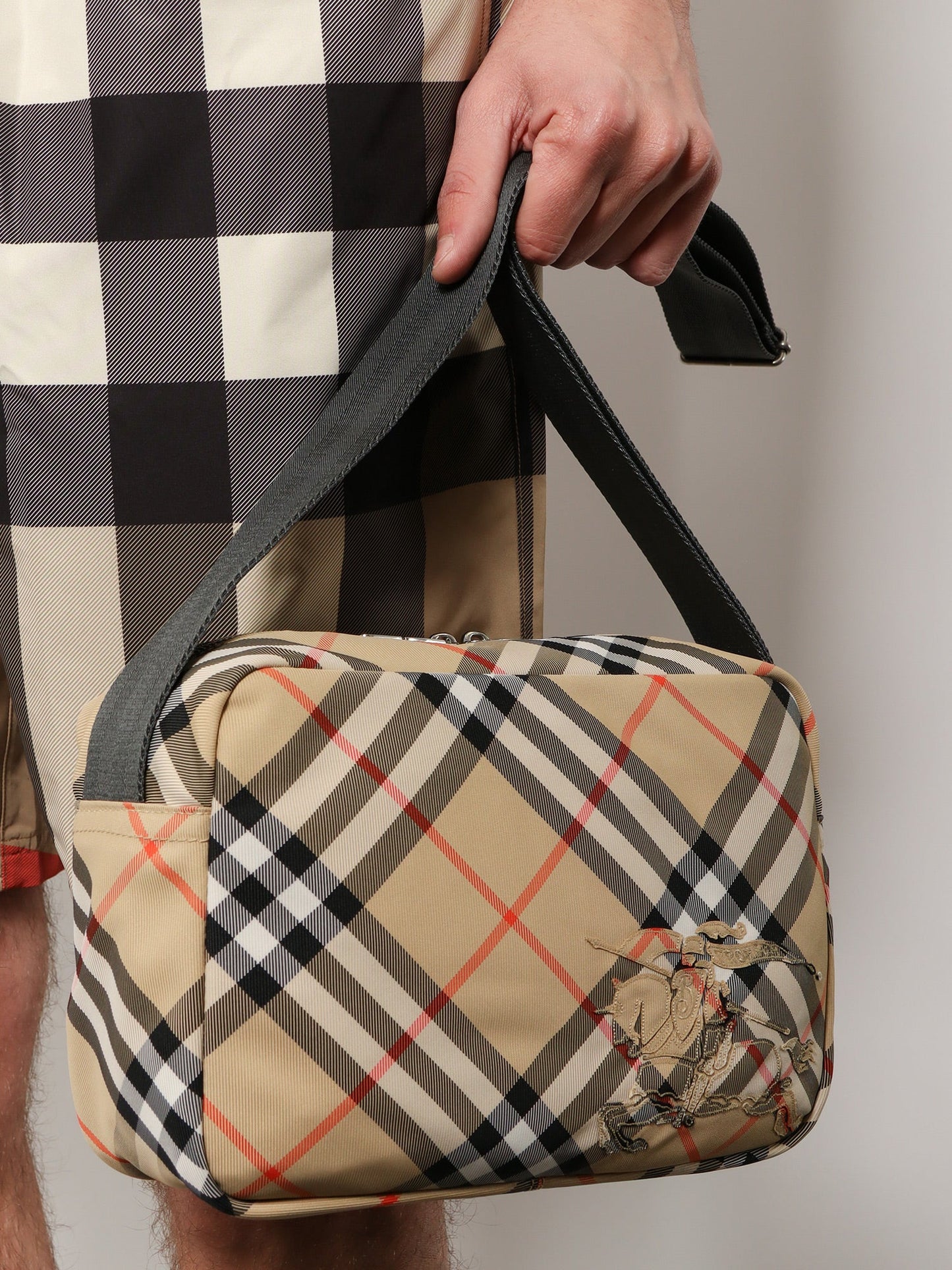 Burberry Men Essential Nylon Crossbody Bag BURBERRY
