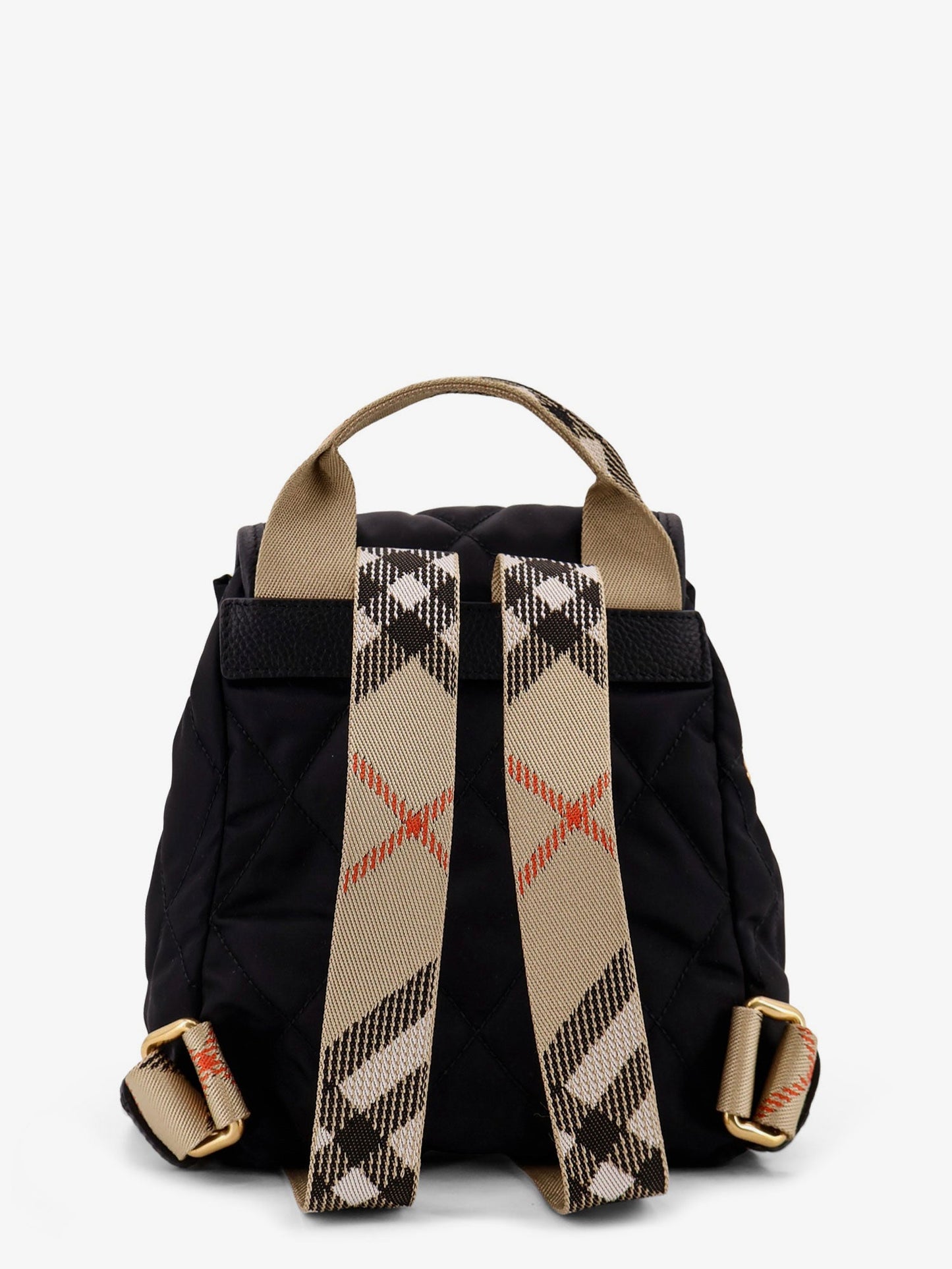 Burberry Women Mini Nylon Backpack With Leather Logo Patch BURBERRY