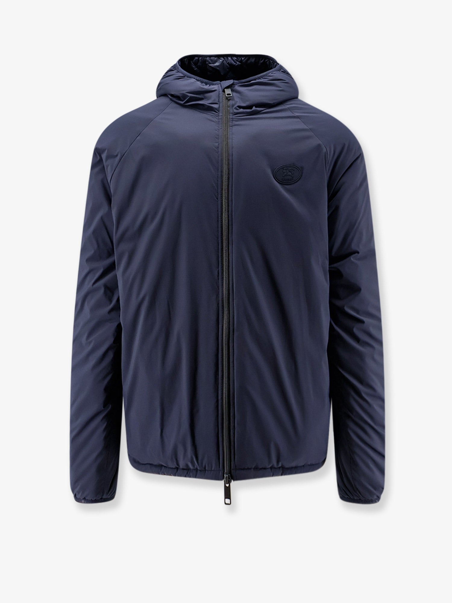 Burberry Men Dunwich Nylon Jacket With Ekd Patch BURBERRY