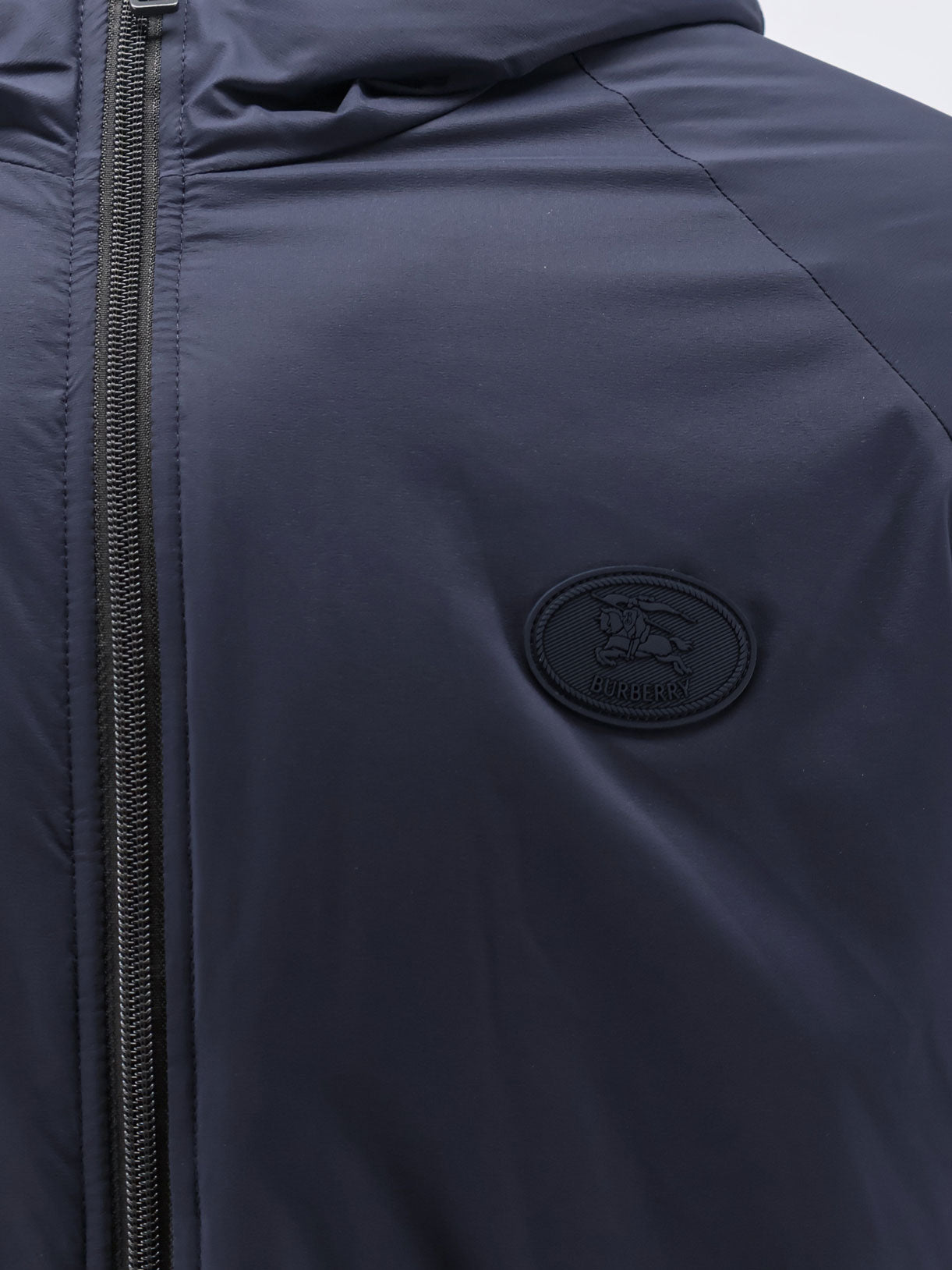 Burberry Men Dunwich Nylon Jacket With Ekd Patch BURBERRY