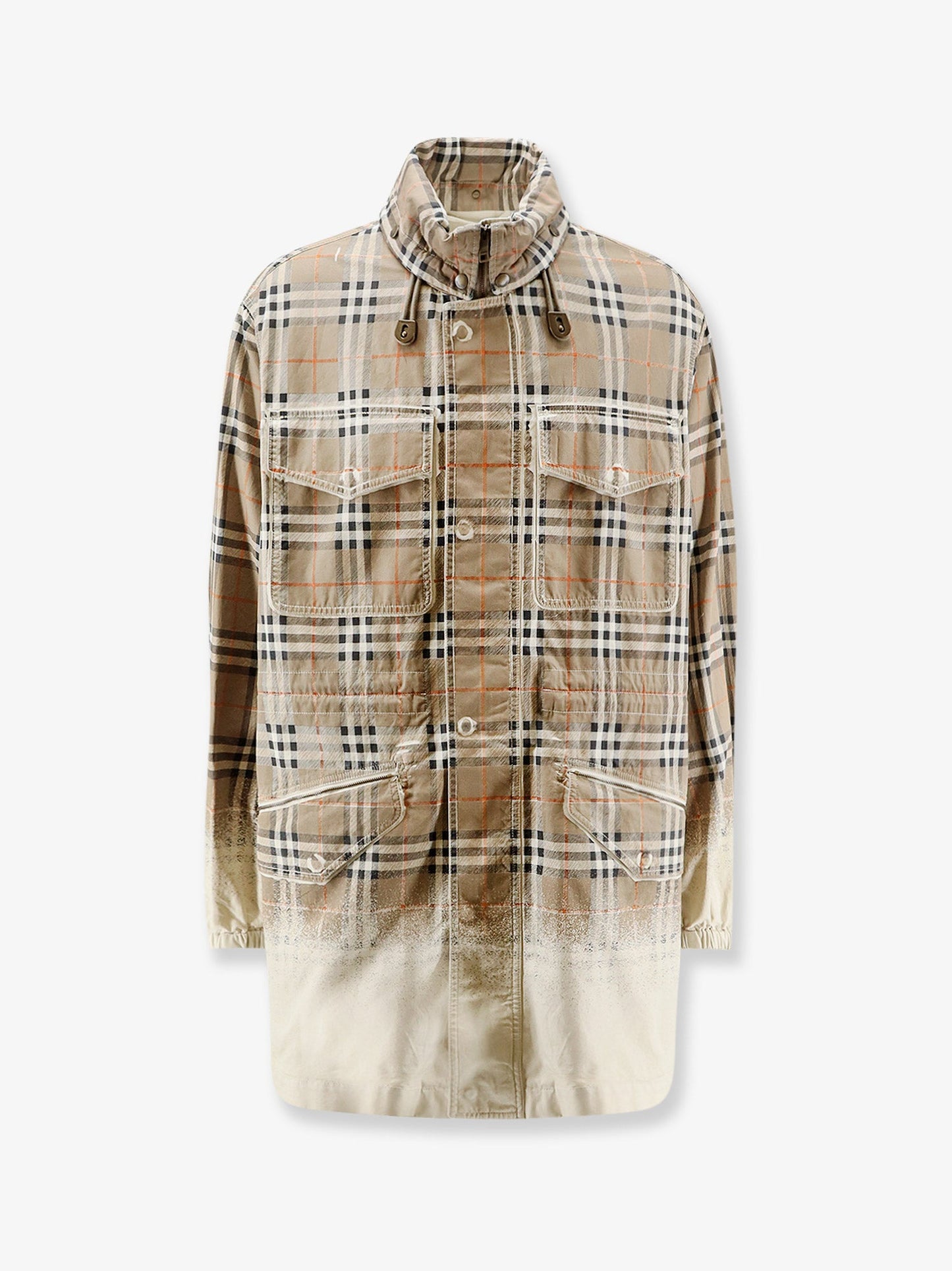 Burberry Men Lancaster Cotton Coat BURBERRY