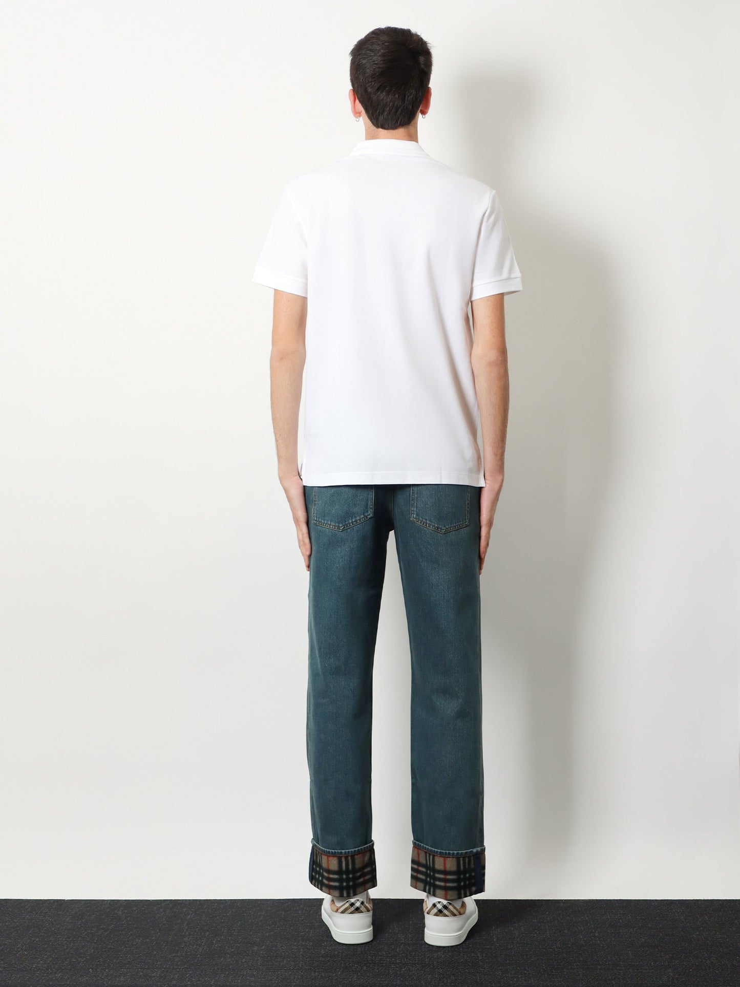 Burberry Men Organic Cotton Polo Shirt BURBERRY