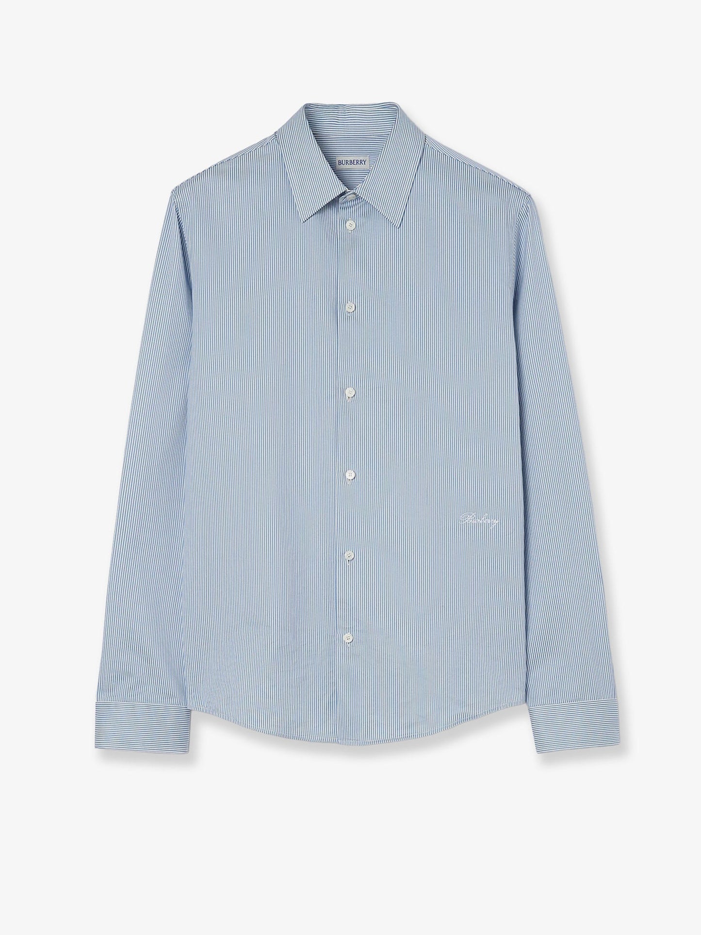 Burberry Men Striped Cotton Shirt BURBERRY