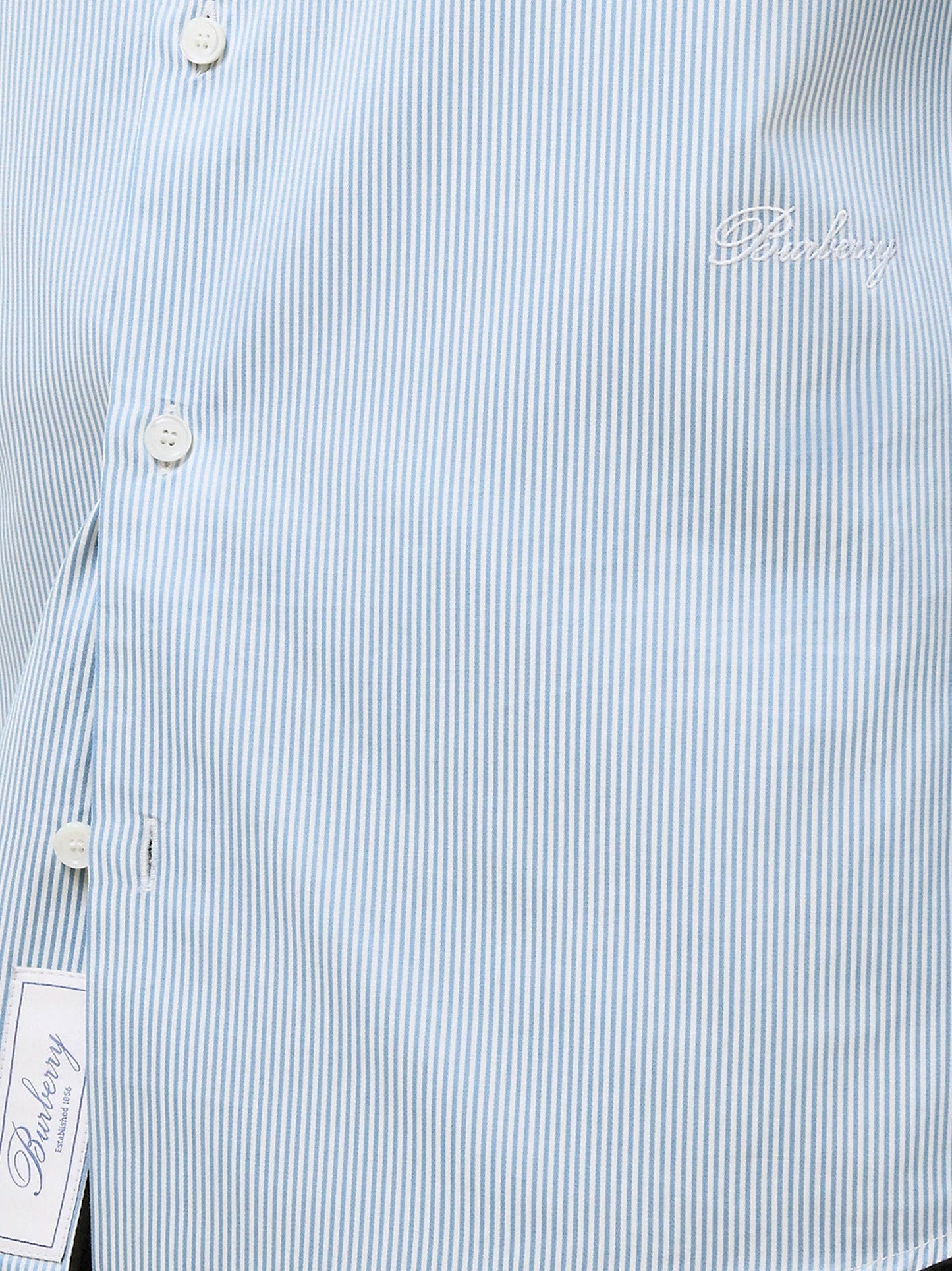 Burberry Men Striped Cotton Shirt BURBERRY