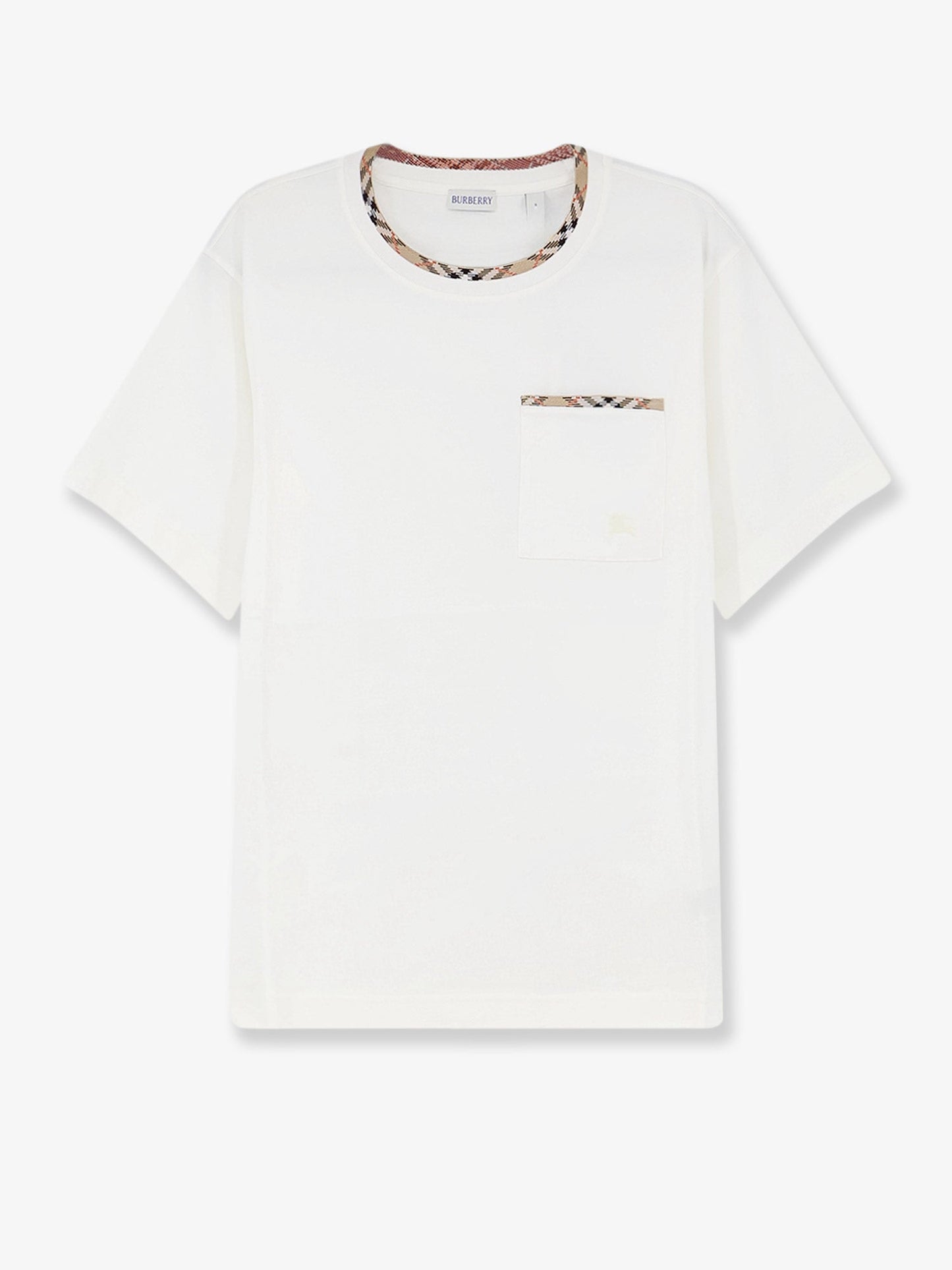 Burberry Men Ryan Biologic Cotton T-Shirt BURBERRY