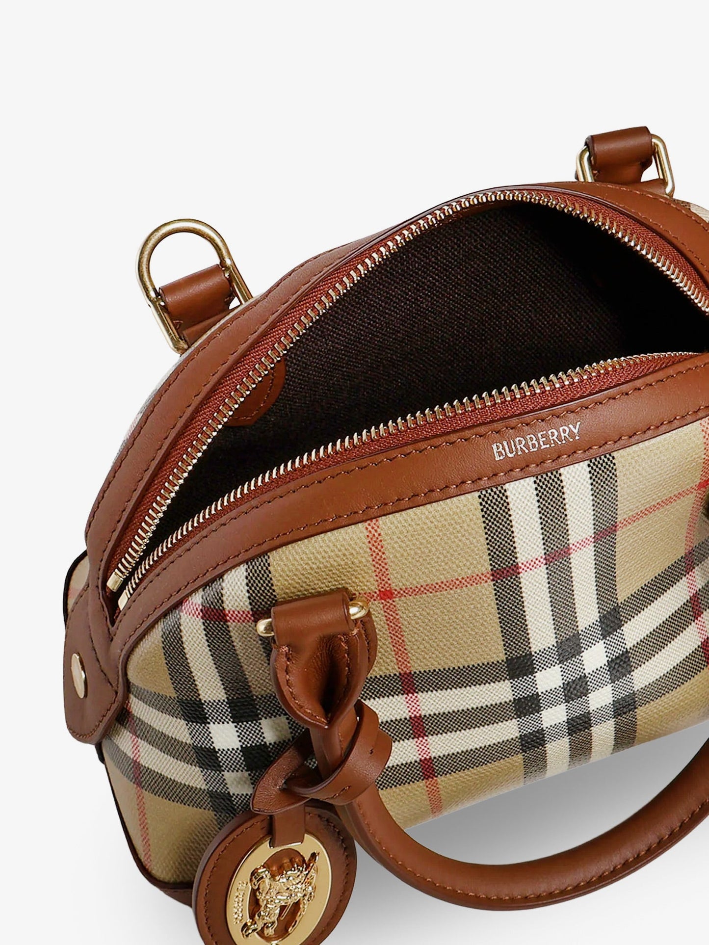 Burberry Women Primrose Mini Coated Canvas Handbag BURBERRY