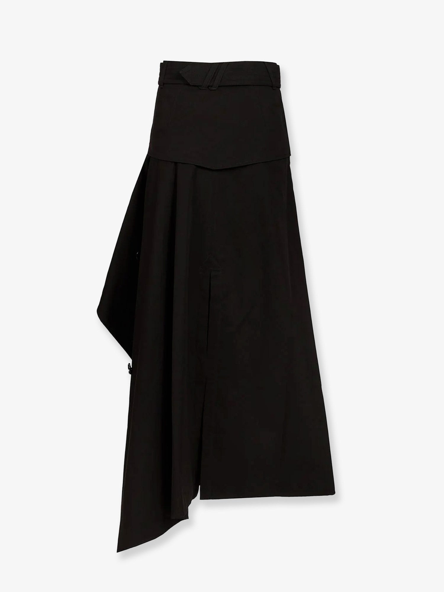 Burberry Women Heather Asymmetrical Trench Skirt BURBERRY