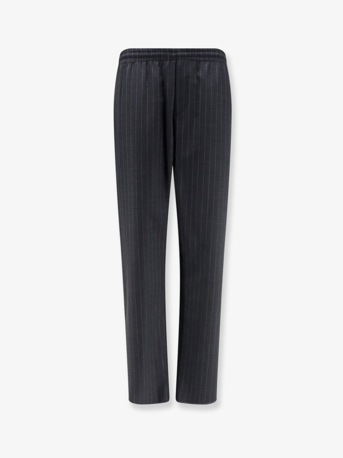 Burberry Men Wool Trousers With Drawstring BURBERRY