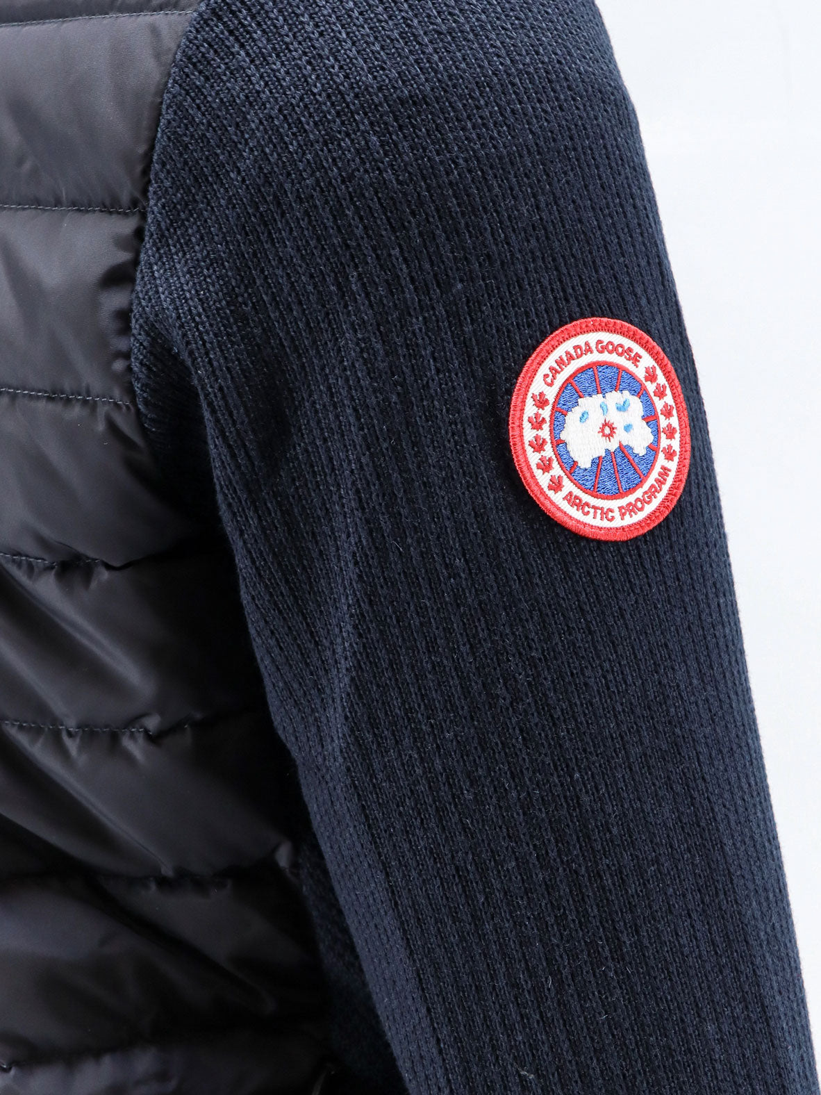 Canada Goose Men Hybridge Technical Fabric And Nylon Jacket CANADA GOOSE