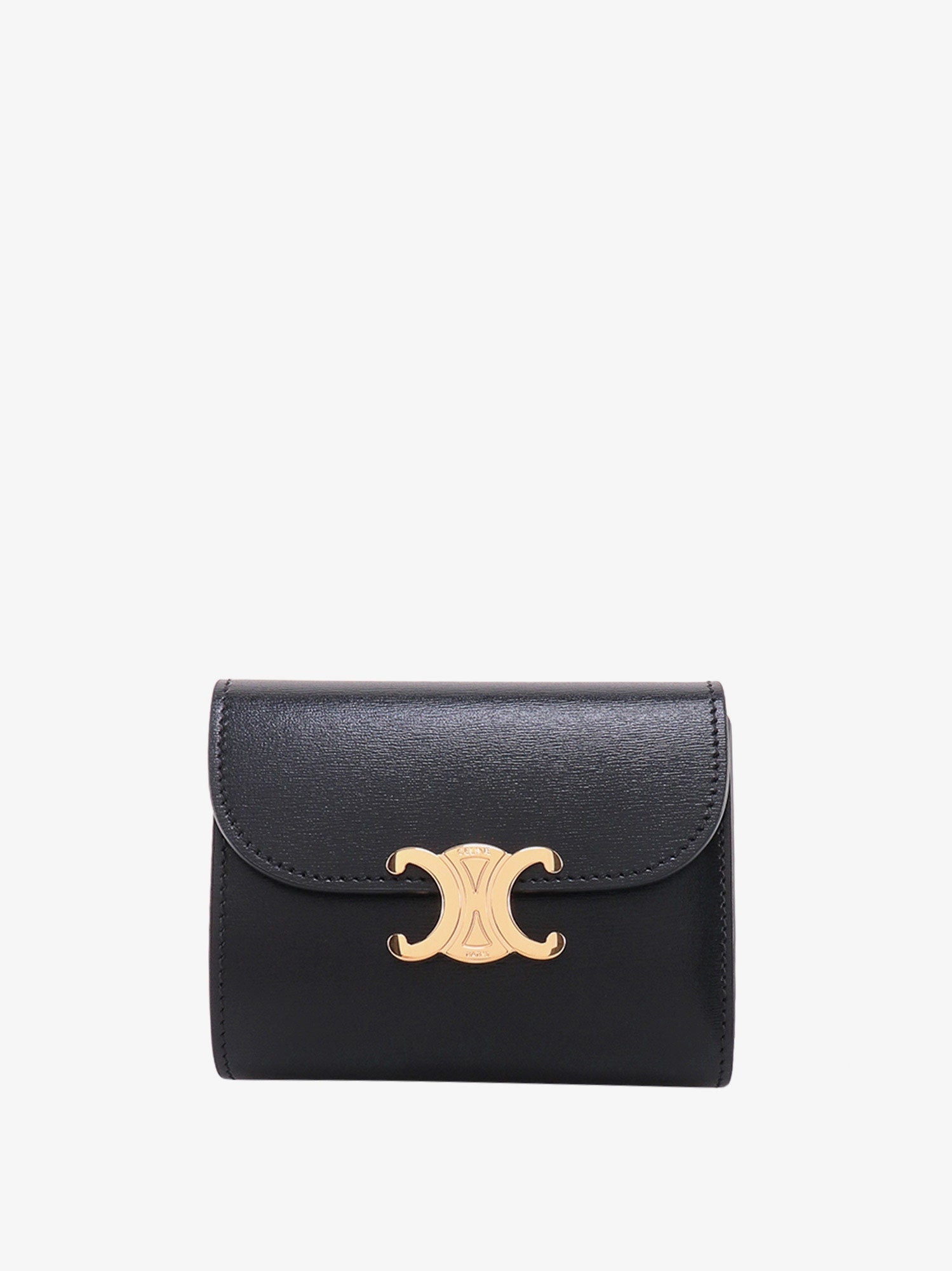 Celine Women Small Flap Leather Wallet CELINE