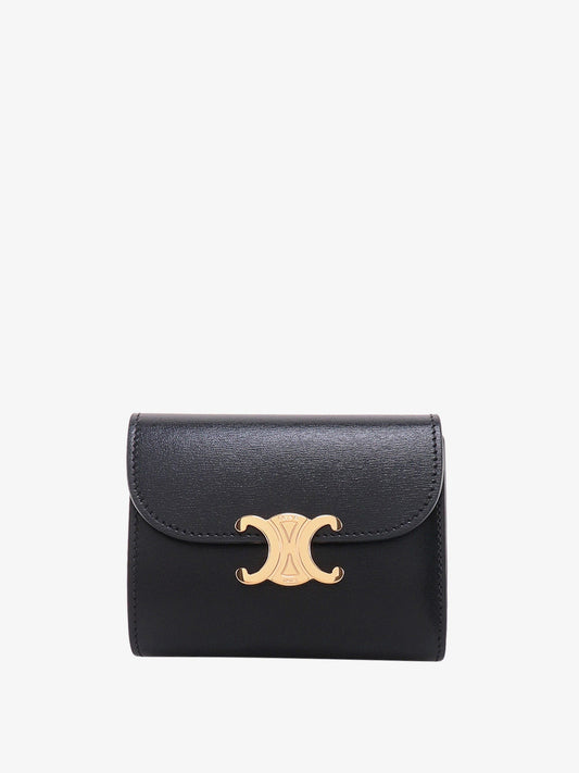 Celine Women Small Flap Leather Wallet CELINE