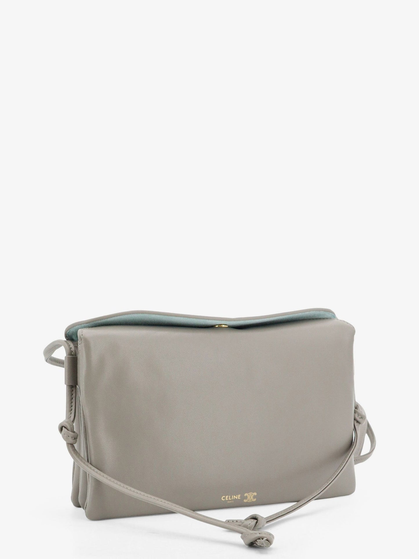 Celine Women Trio Leather Crossbody Bag CELINE