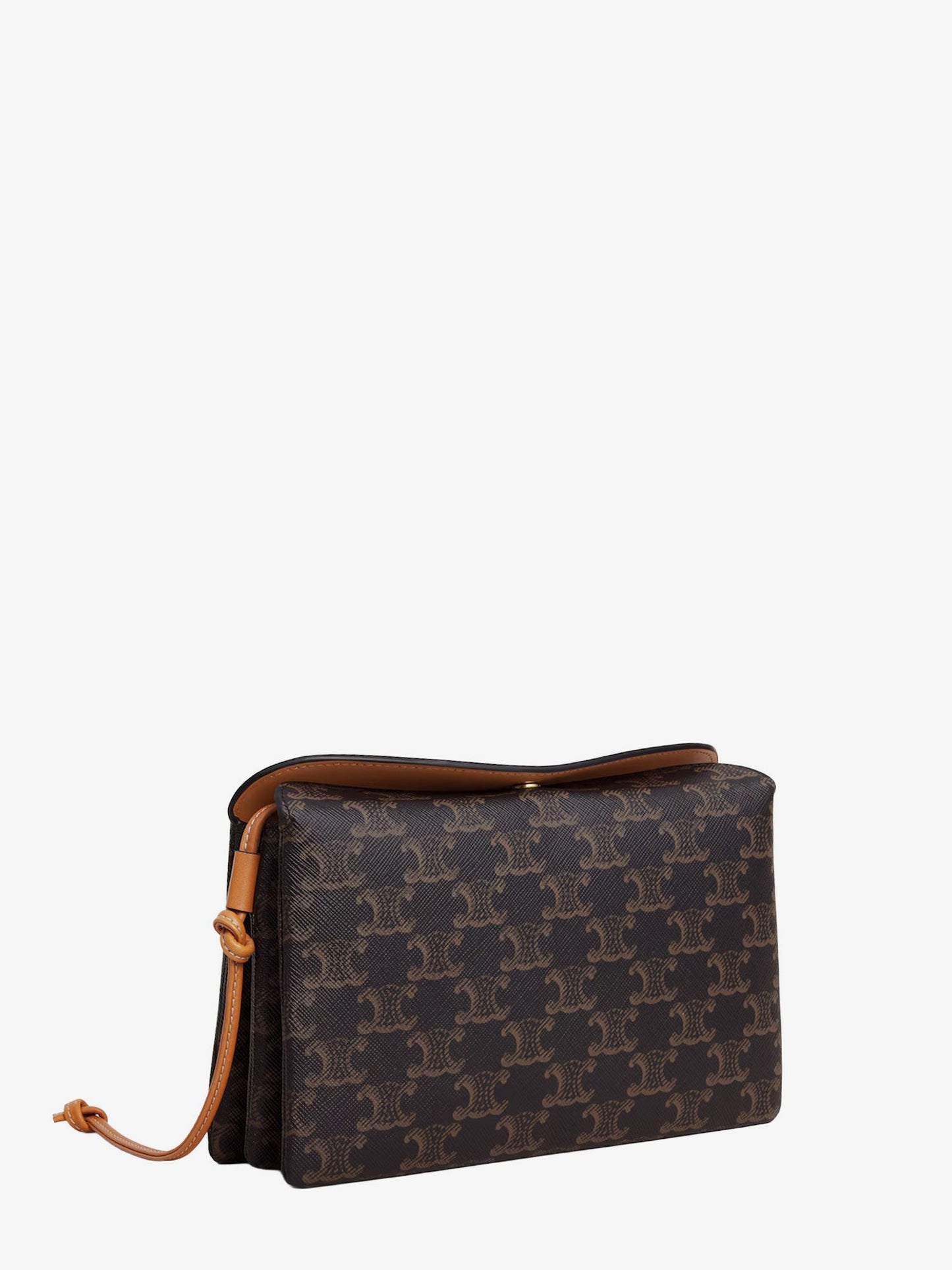 Celine Women Triomphe Canvas Trio Crossbody Bag CELINE