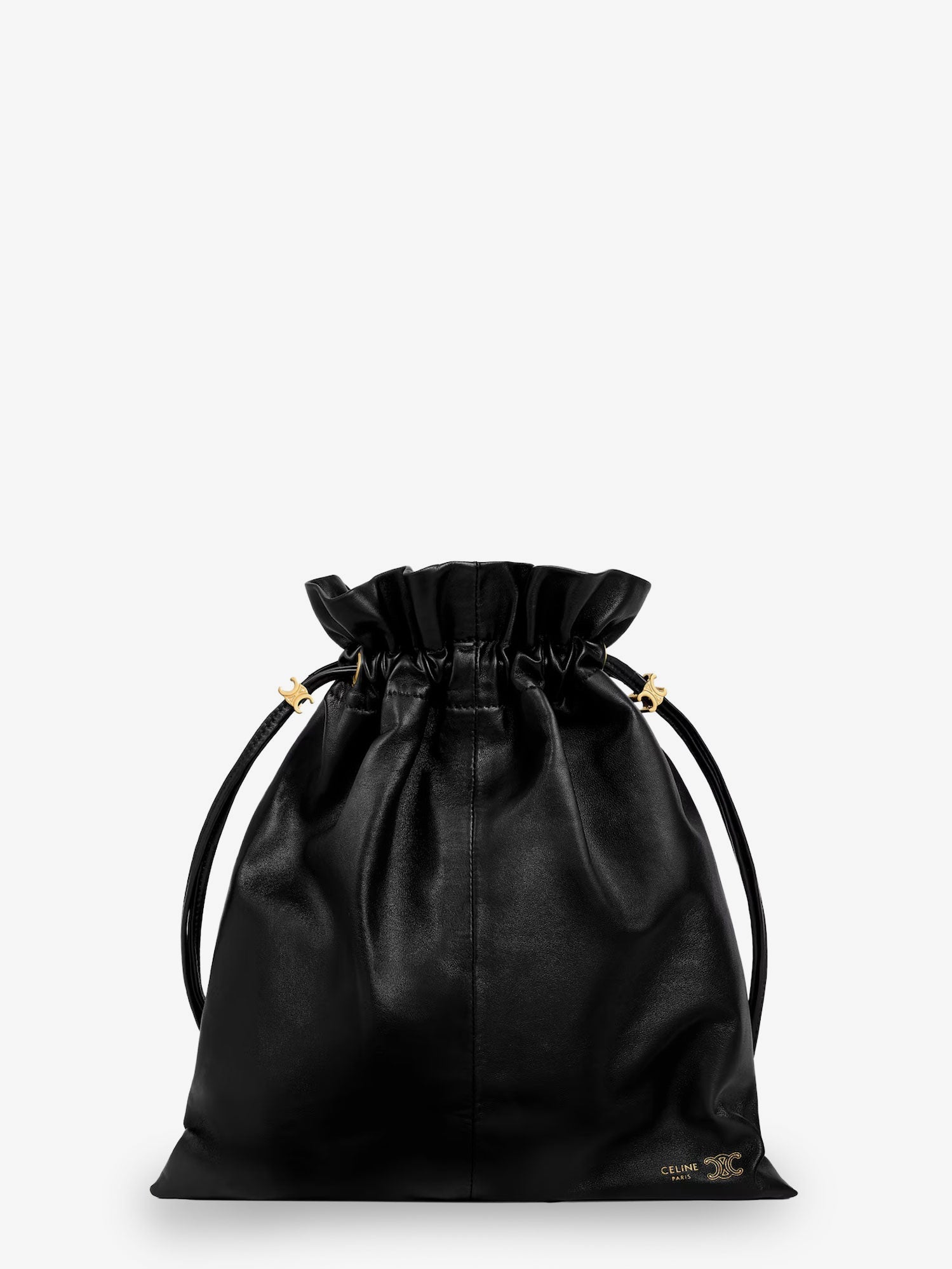 Celine Women Crystal Leather Crossbody Bag CELINE