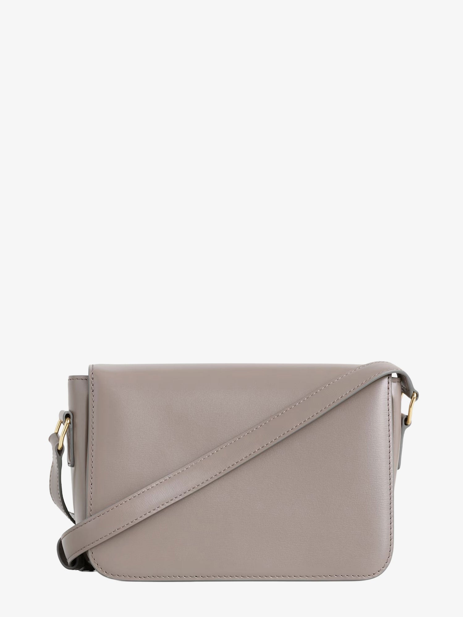 Celine Women Teen Triomphe Leather Crossbody Bag CELINE