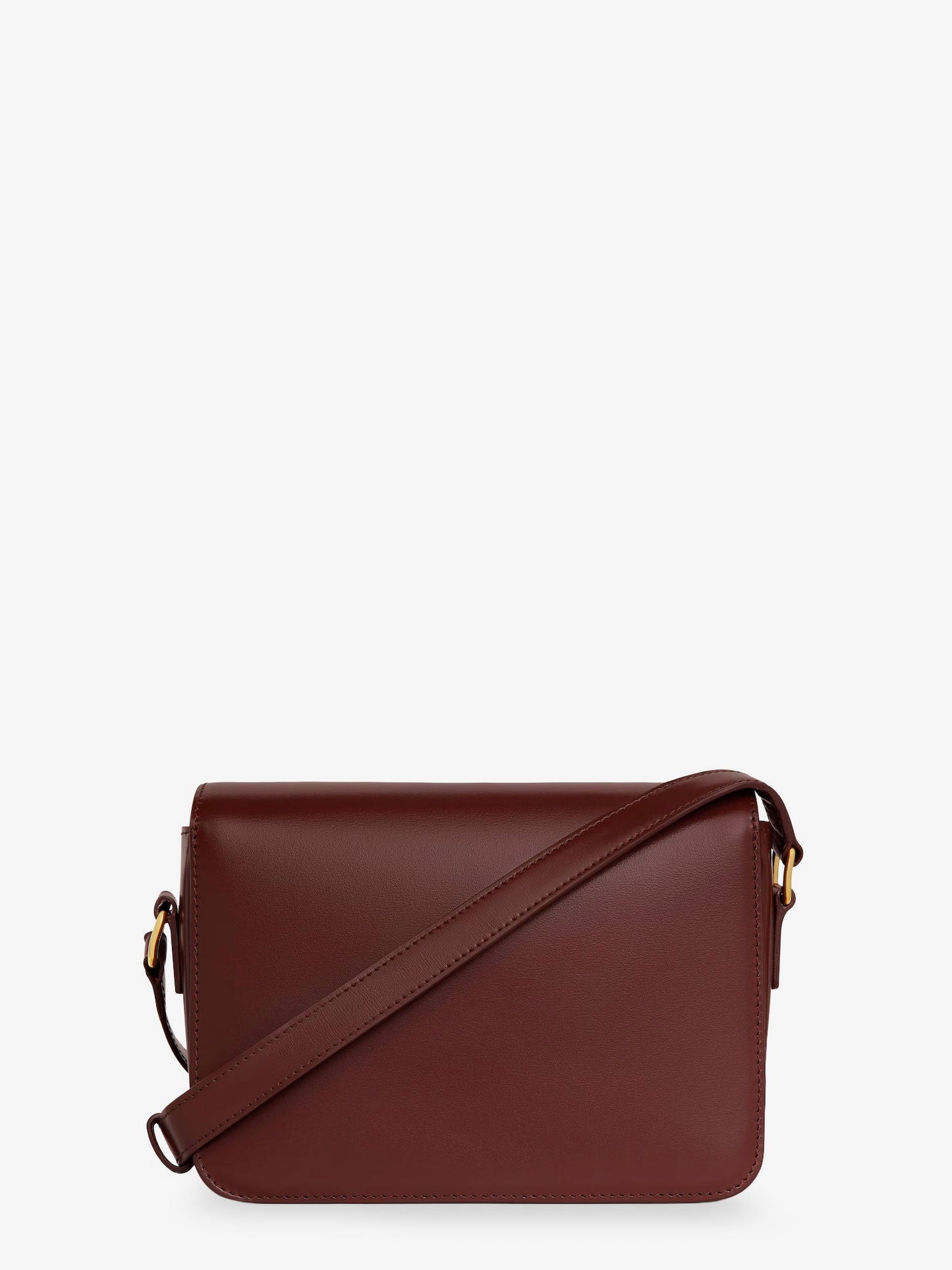 Celine Women Teen Triomphe Leather Crossbody Bag CELINE