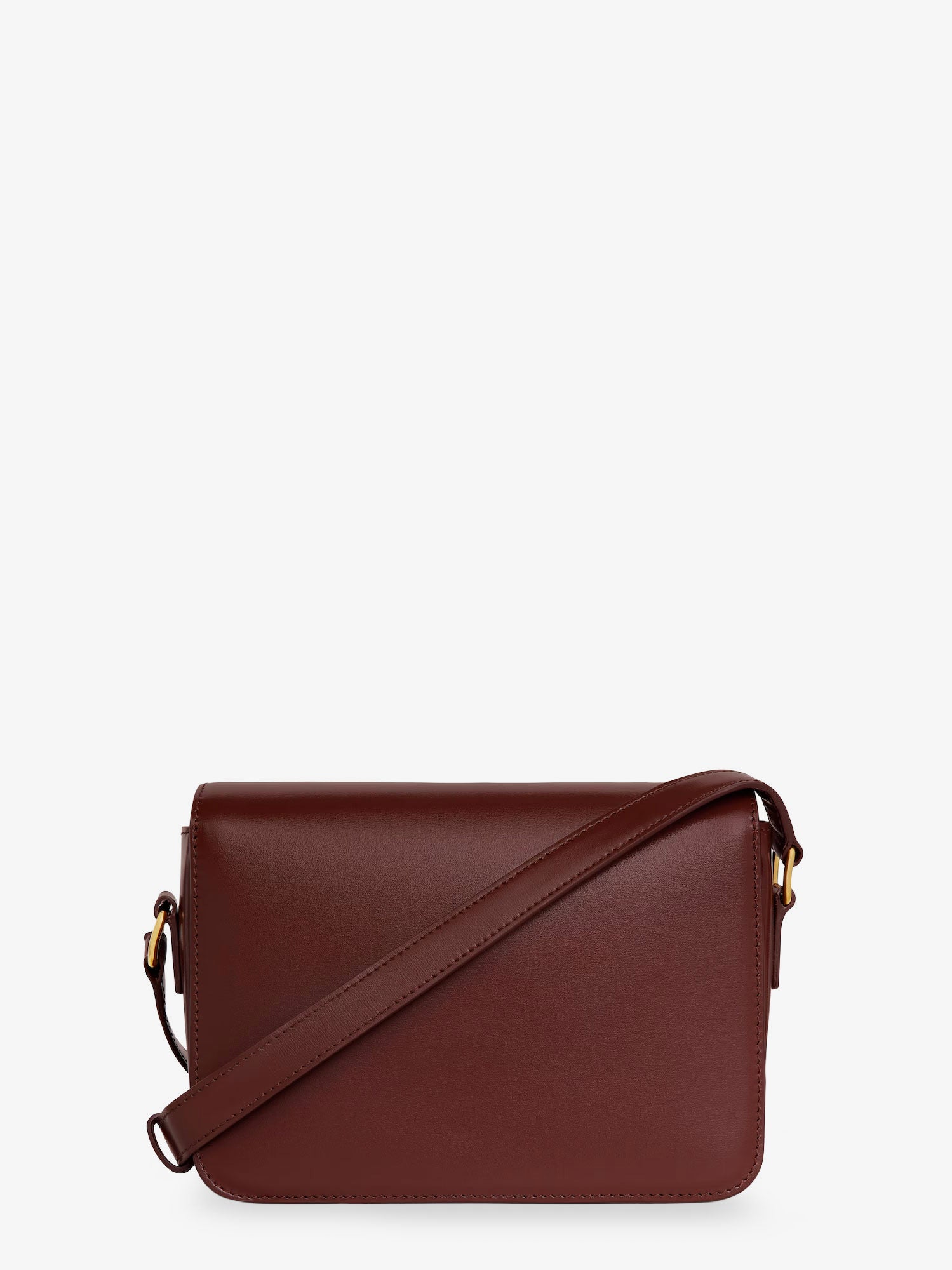 Celine Women Teen Triomphe Leather Crossbody Bag CELINE