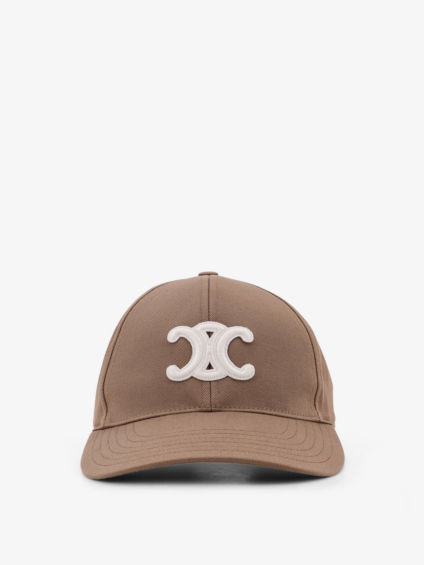Celine Women Triomphe Cotton Baseball Cap CELINE