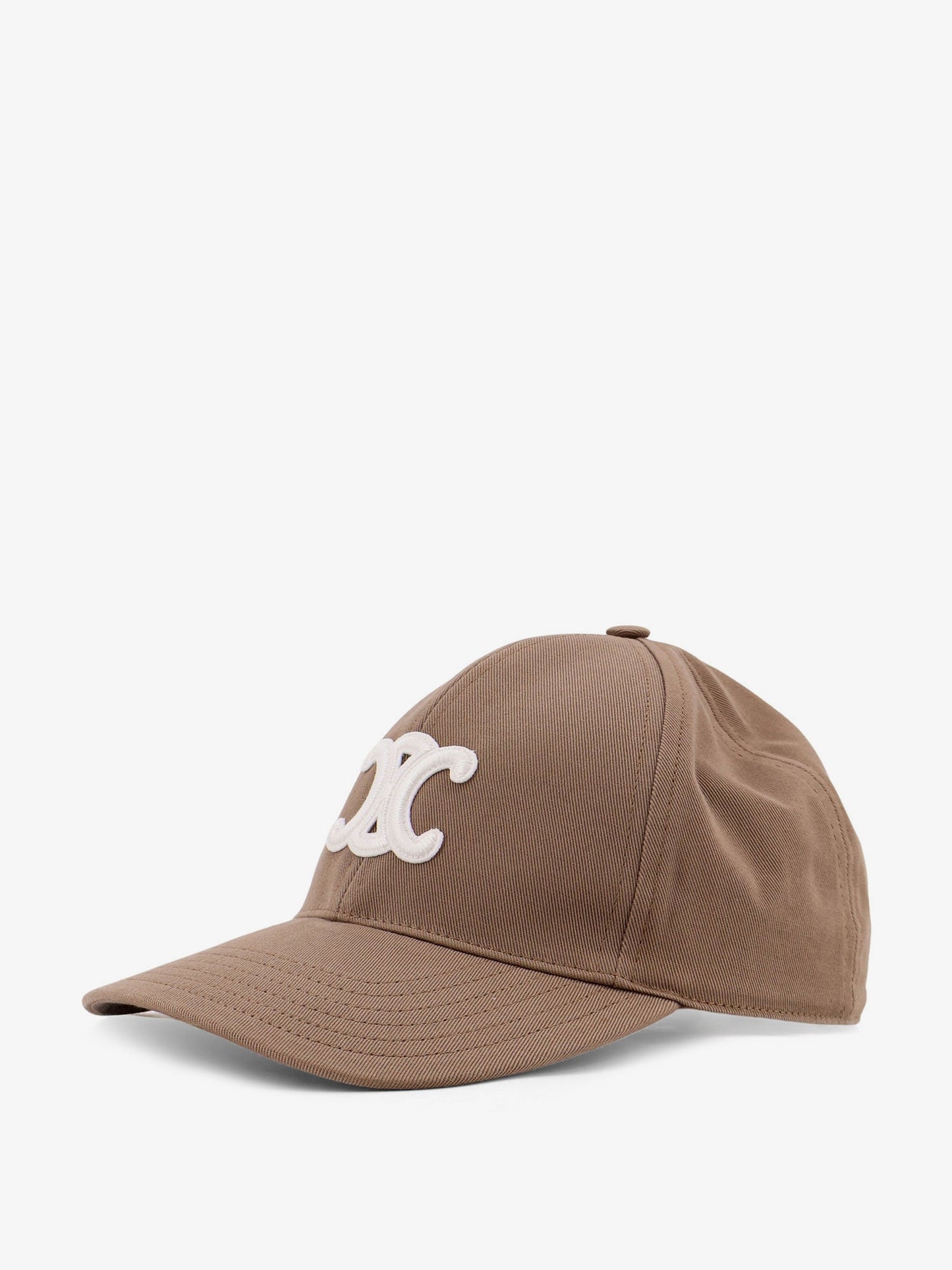 Celine Women Triomphe Cotton Baseball Cap CELINE