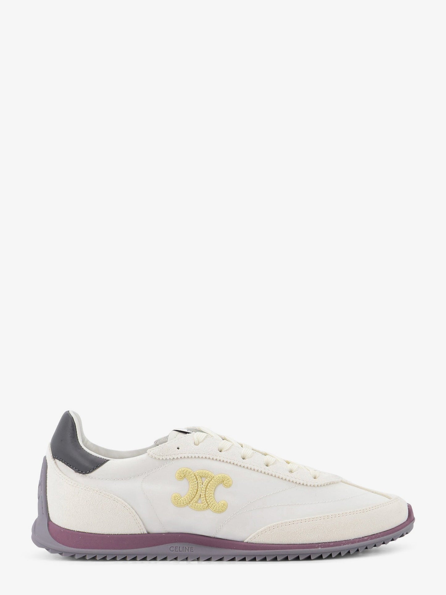 Celine Women Racer Nylon And Suede Sneakers CELINE