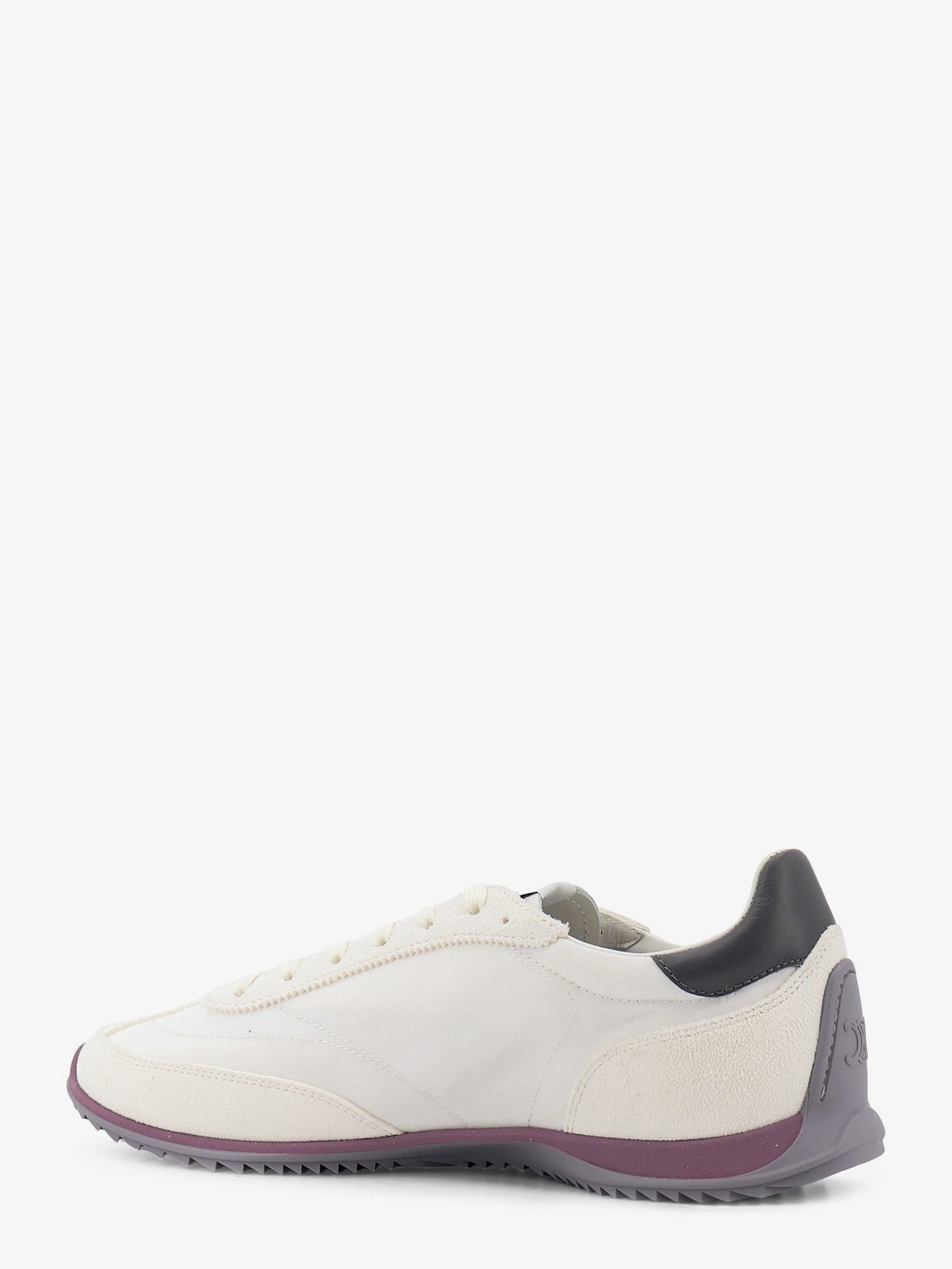 Celine Women Racer Nylon And Suede Sneakers CELINE