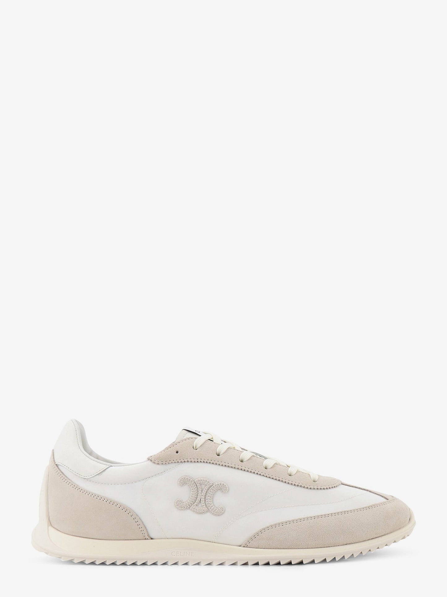 Celine Men Nylon Racer Sneakers With Triomphe Logo On The Side CELINE