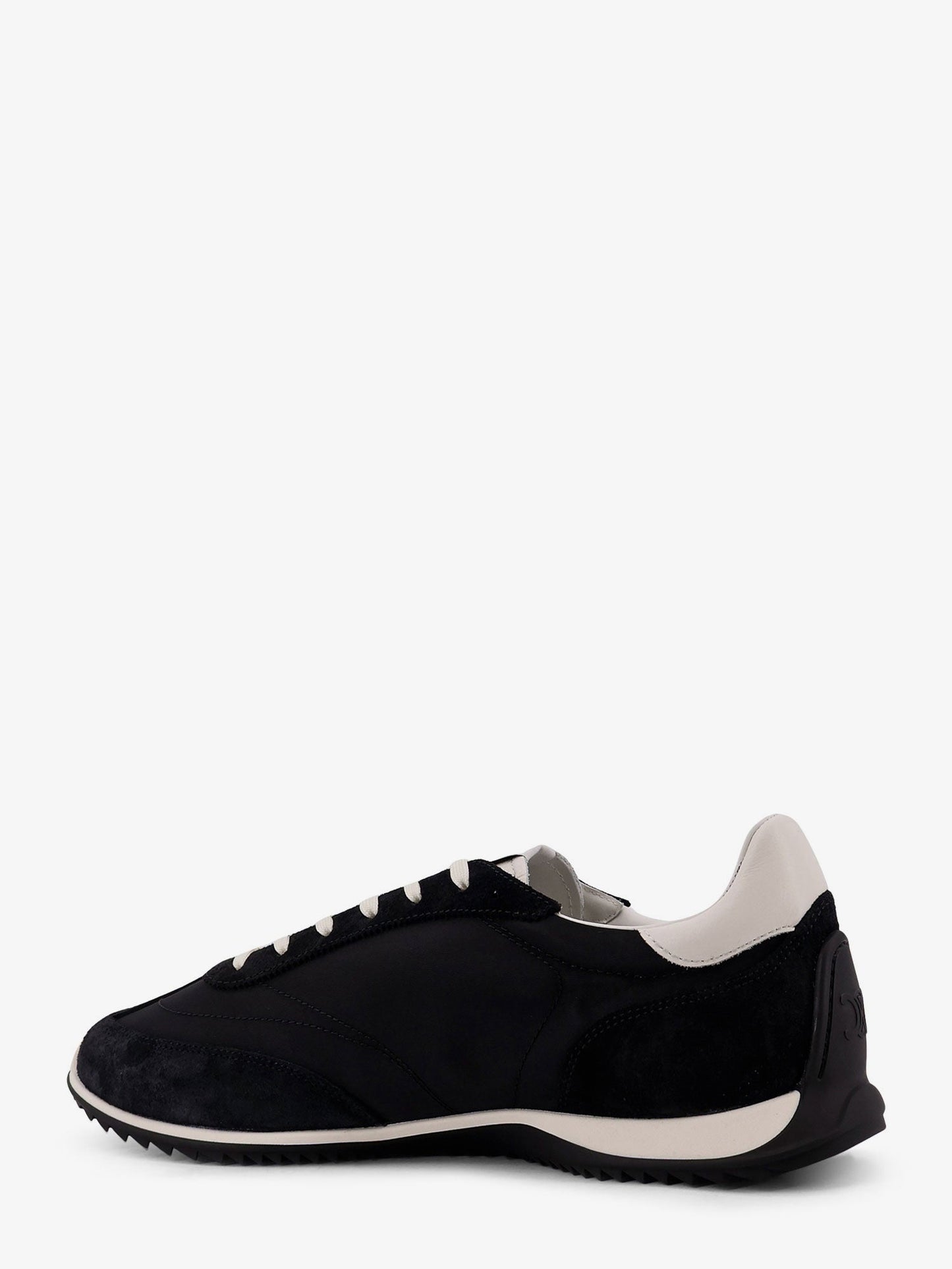 Celine Men Nylon Racer Sneakers With Triomphe Logo On The Side CELINE