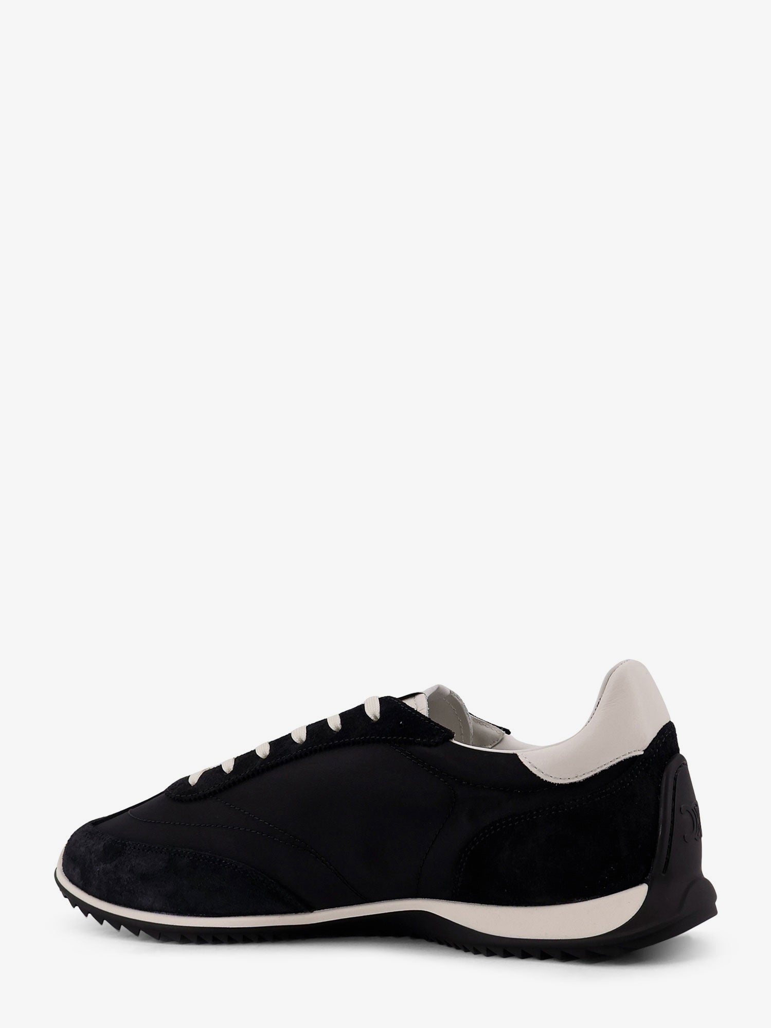 Celine Men Nylon Racer Sneakers With Triomphe Logo On The Side CELINE