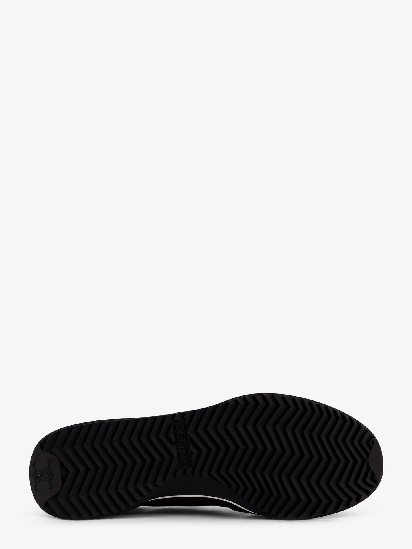 Celine Men Nylon Racer Sneakers With Triomphe Logo On The Side CELINE