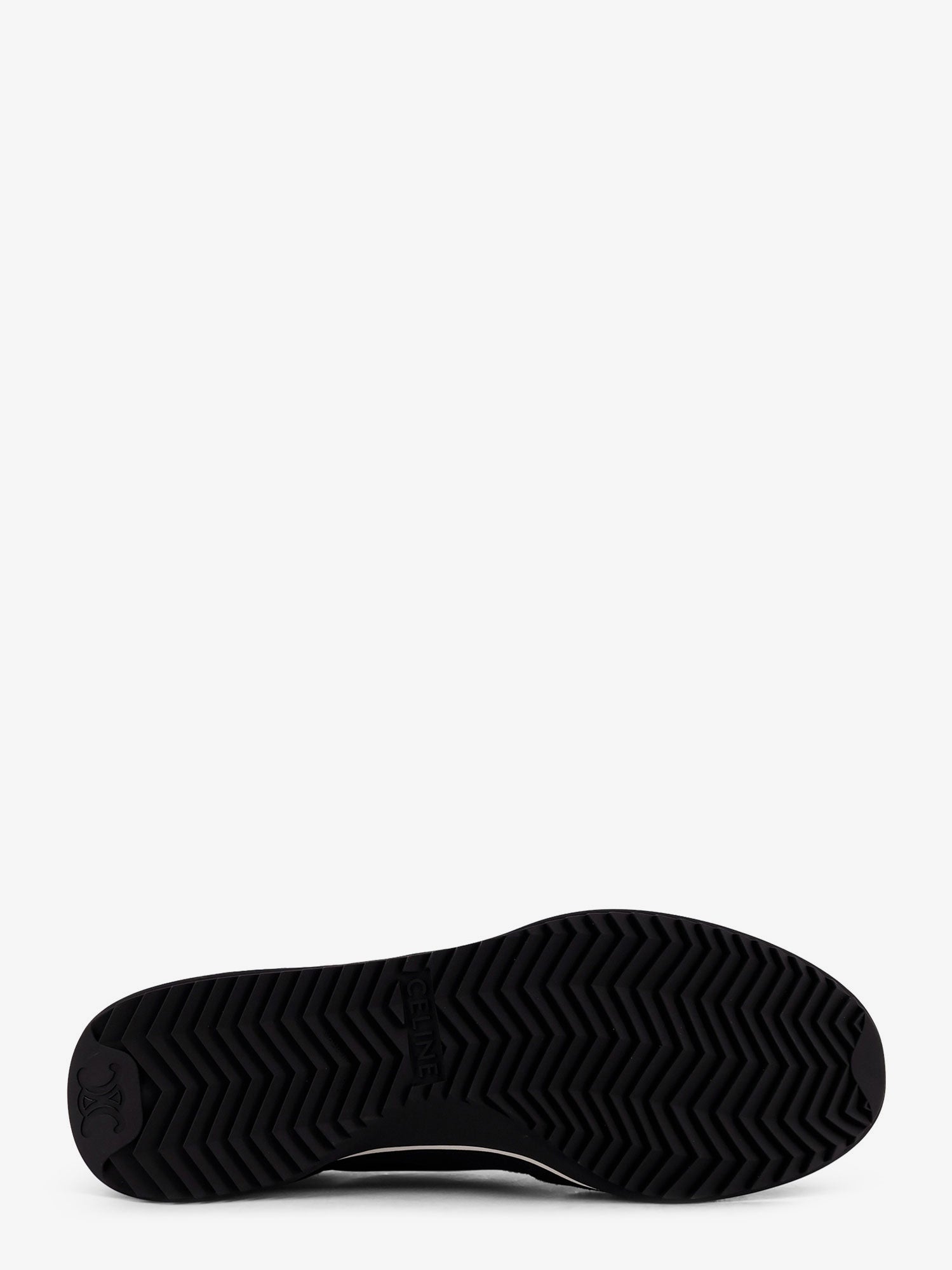Celine Men Nylon Racer Sneakers With Triomphe Logo On The Side CELINE