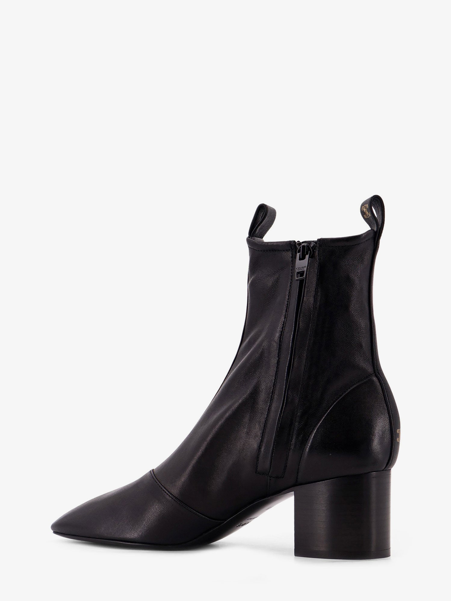 Celine Women Cheri Leather Boots CELINE