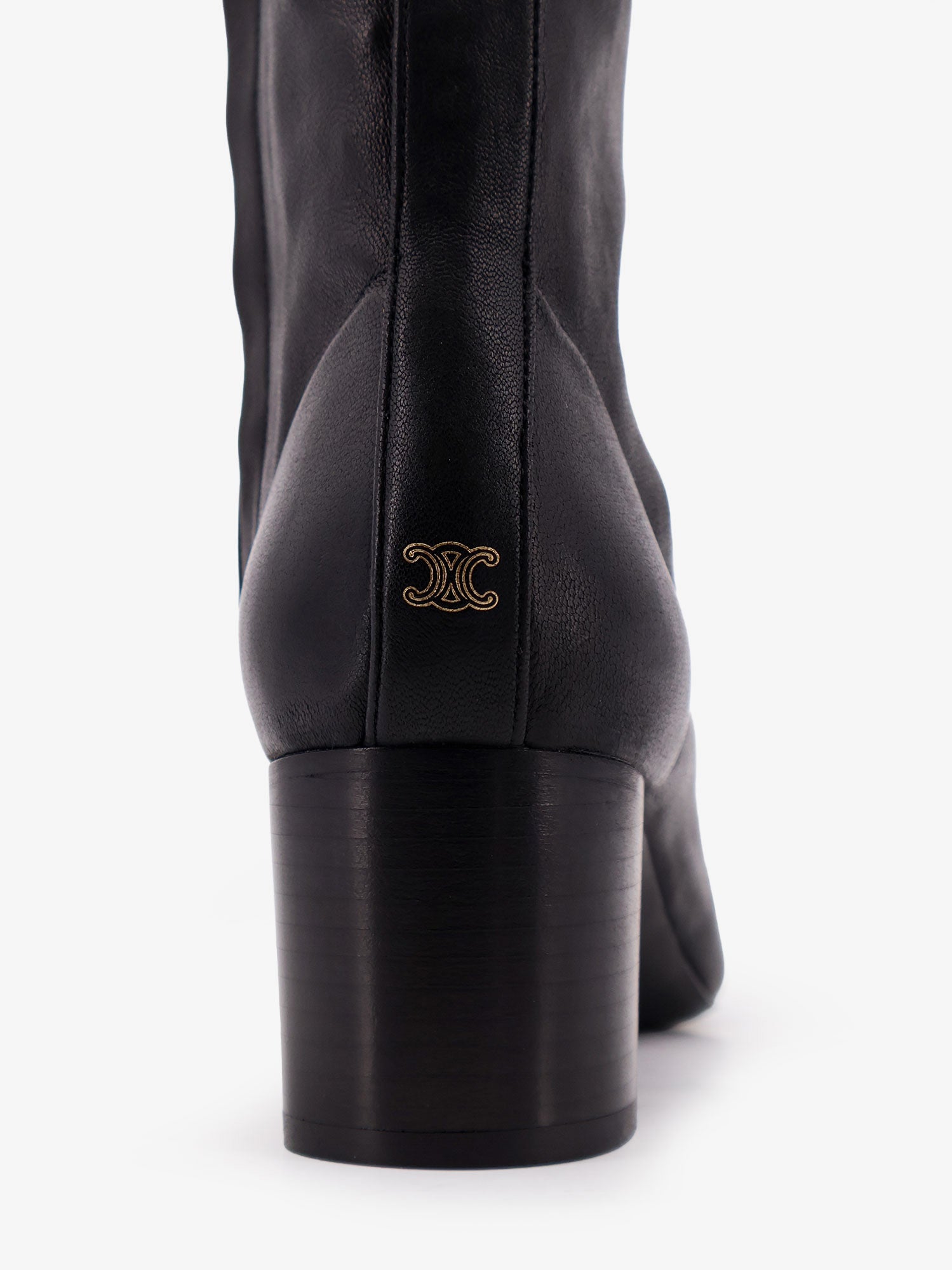 Celine Women Cheri Leather Boots CELINE