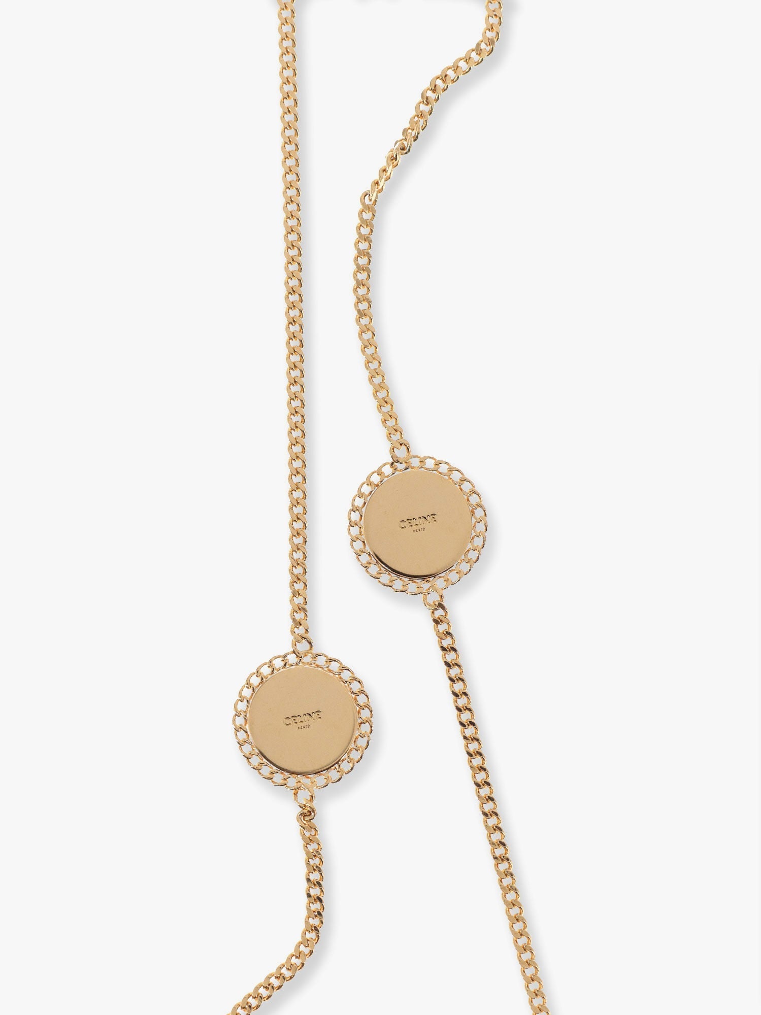 Celine Women Medaille Sautoir Metal Necklace CELINE