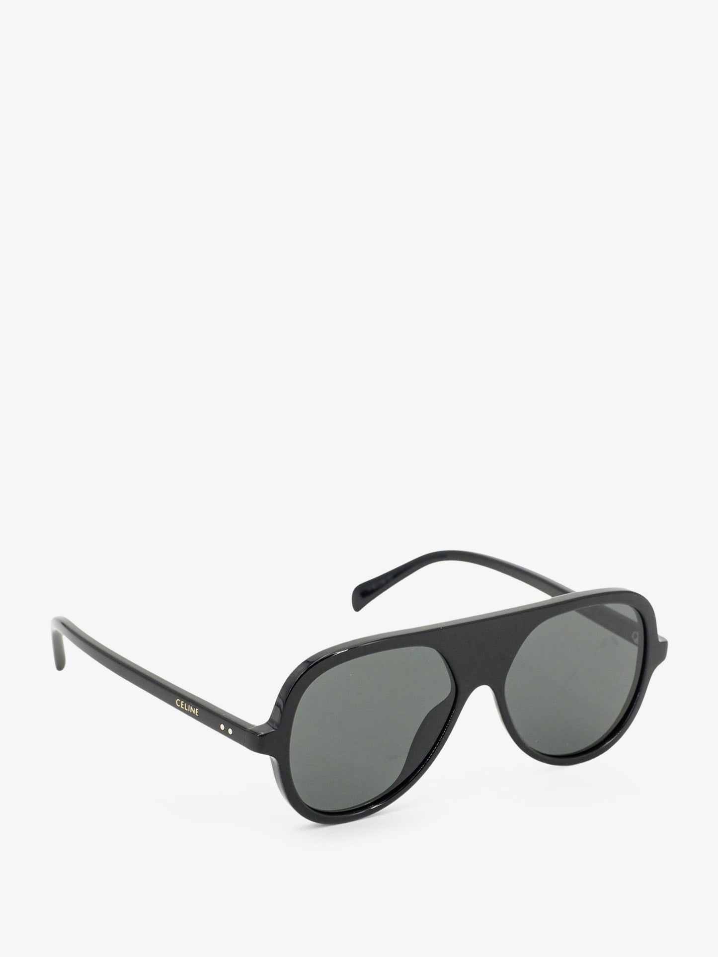 Celine Men Black Frame 66 Acetate Sunglasses CELINE