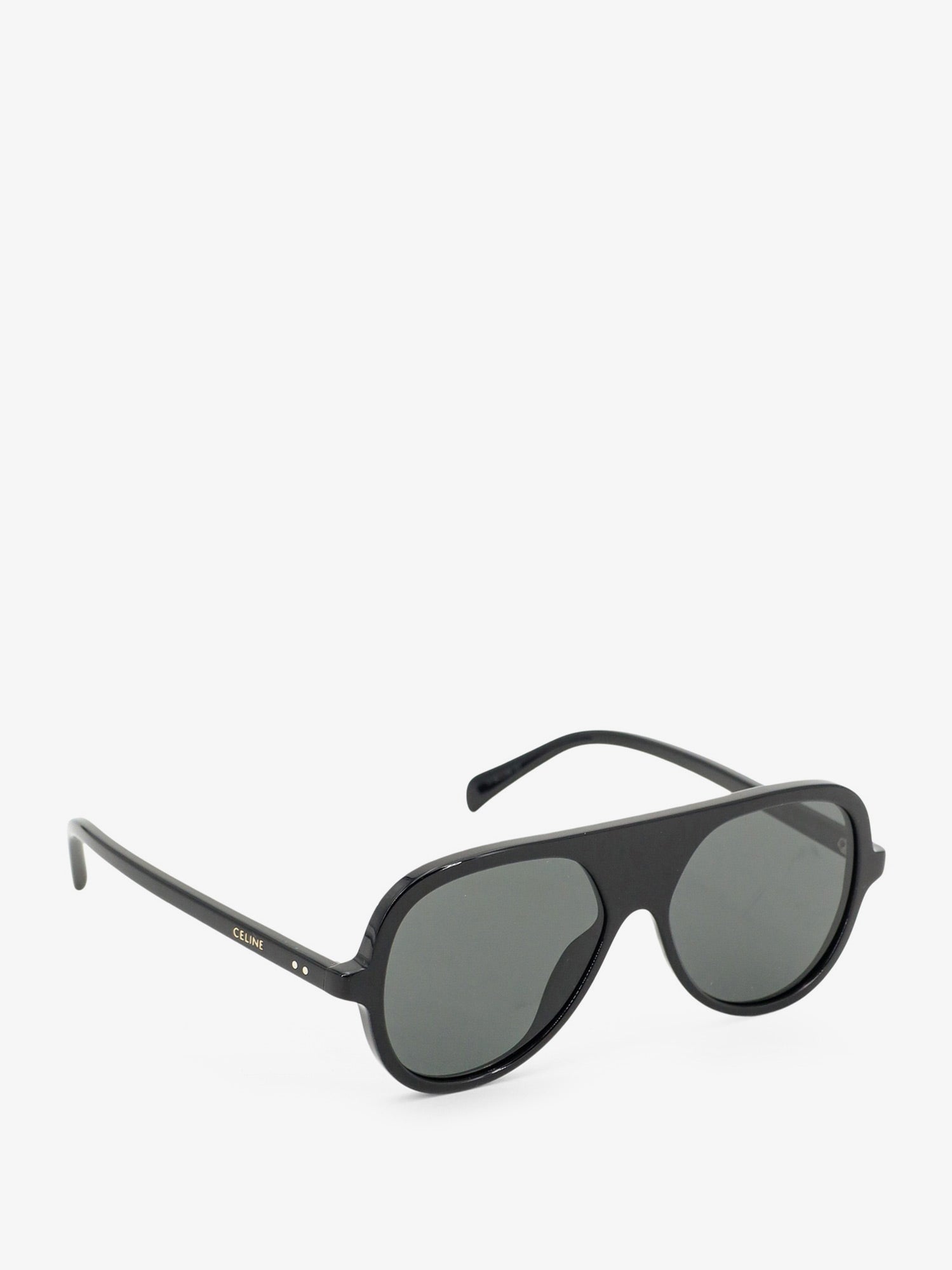 Celine Men Black Frame 66 Acetate Sunglasses CELINE