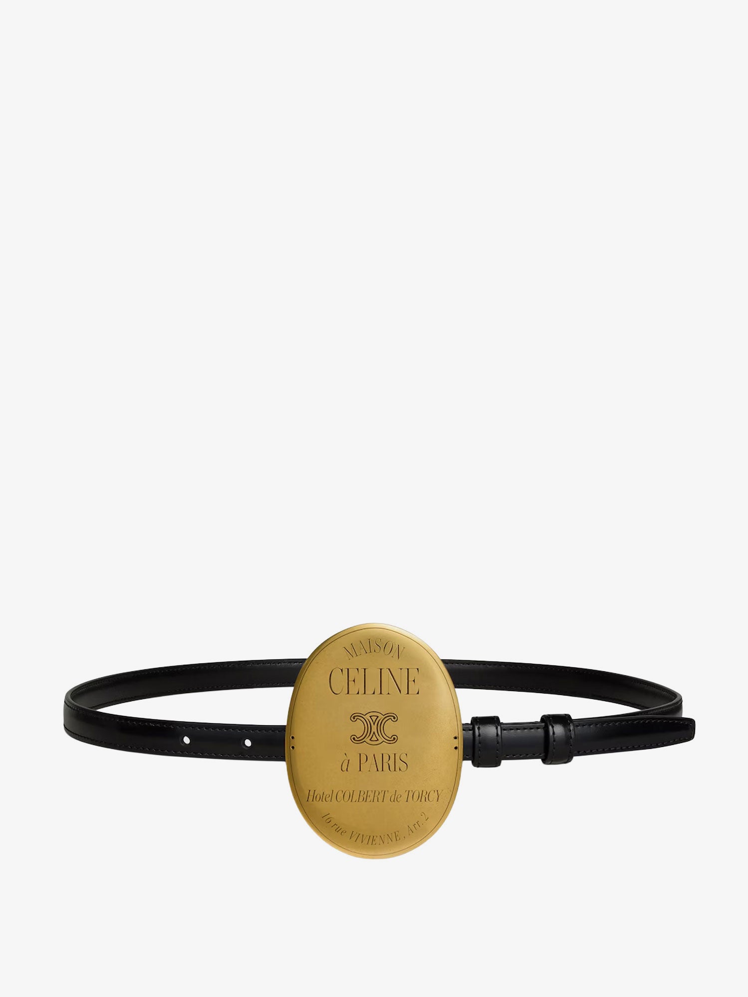 Celine Women Celine Maison Leather Belt CELINE