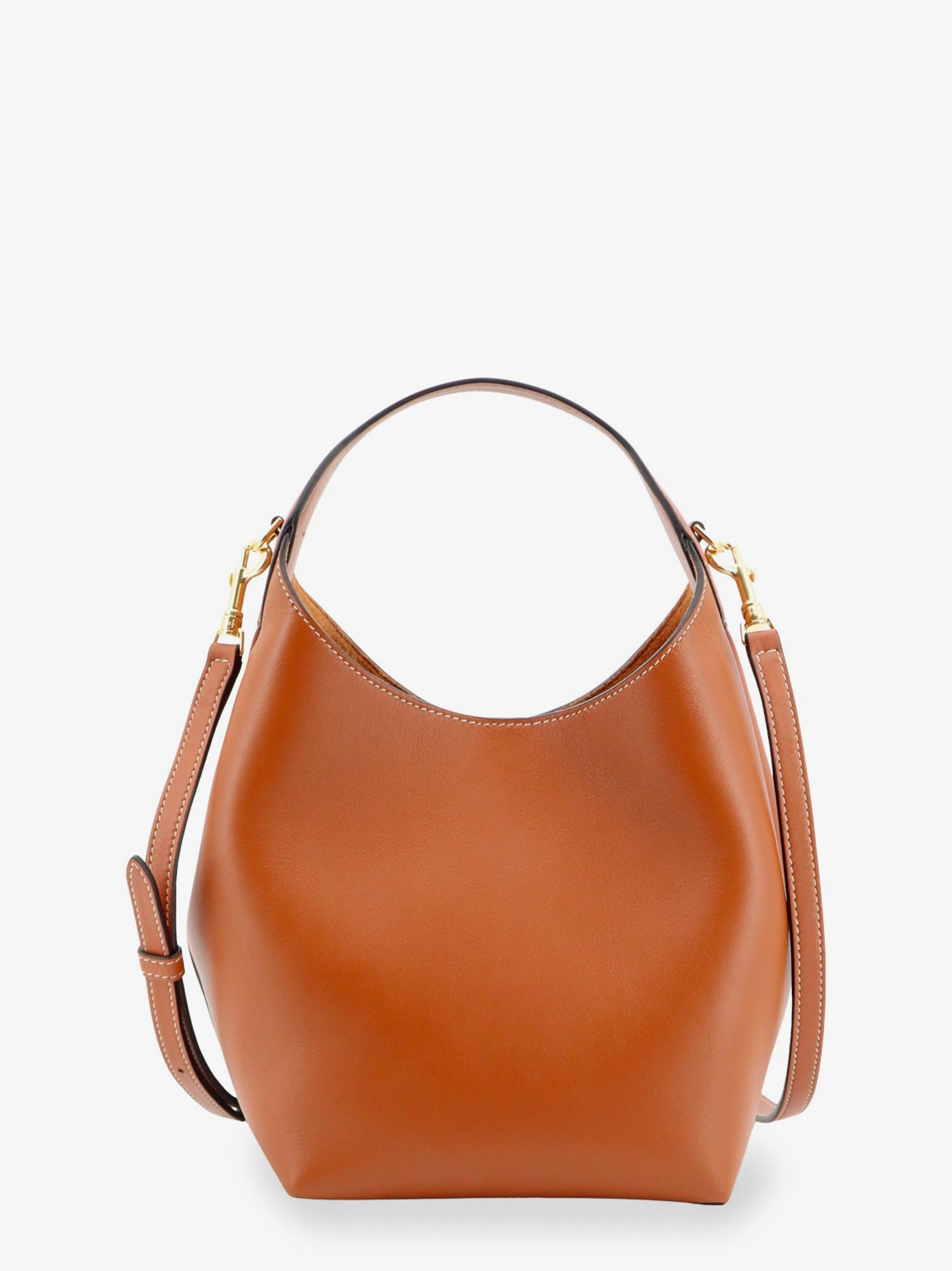 Celine Women Leather Crossbody Bag With Logo Lettering On The Bottom CELINE