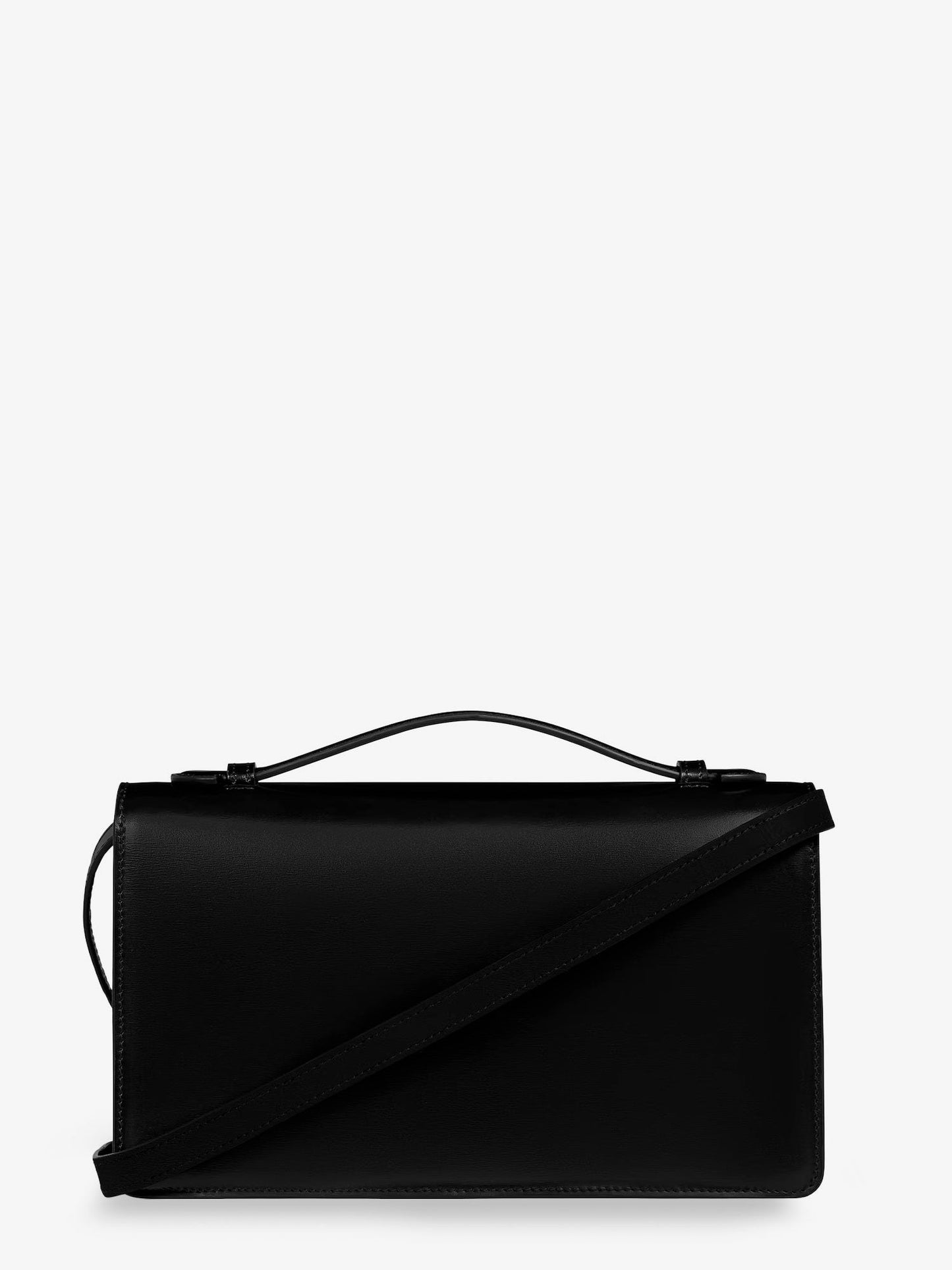 Celine Women Triomphe Leather Crossbody Bag CELINE