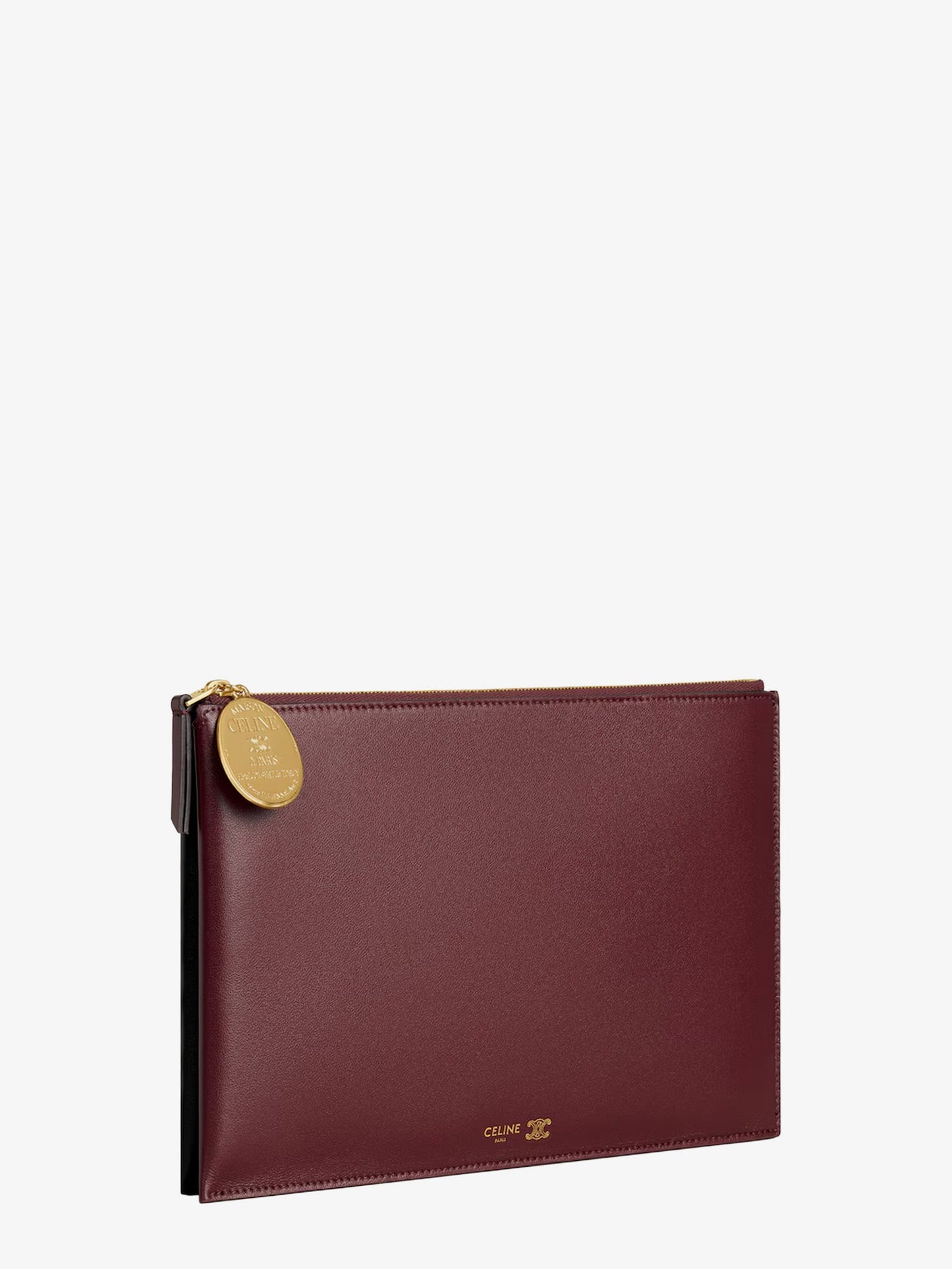 Celine Women Duo Leather Clutch Bag CELINE