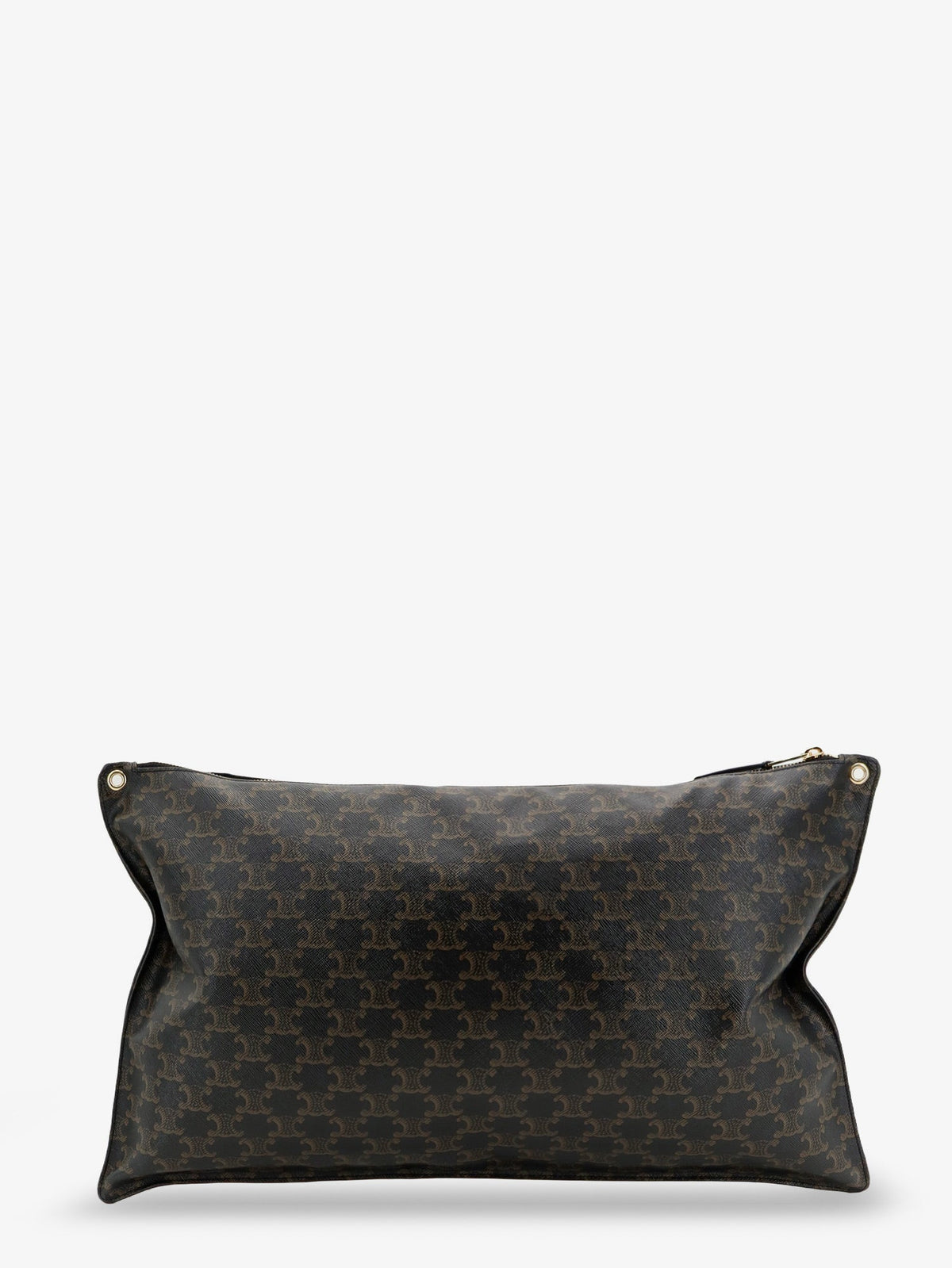 Celine Women Pillow Bag Triomphe Canvas Maxi Clutch CELINE