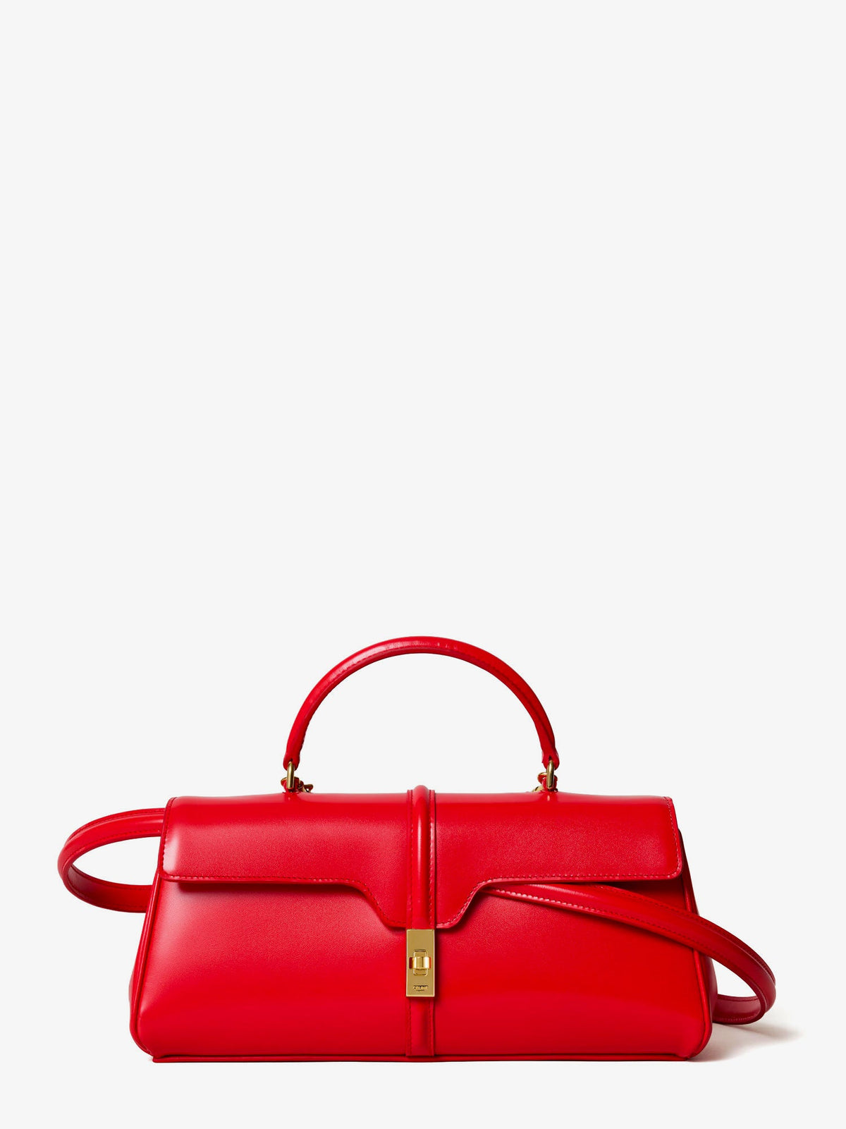 Celine Women 16 East-West Handbag In Satin Calfskin CELINE