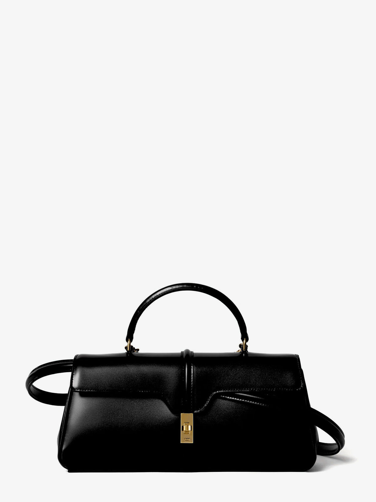 Celine Women 16 East-West Handbag In Satin Calfskin CELINE
