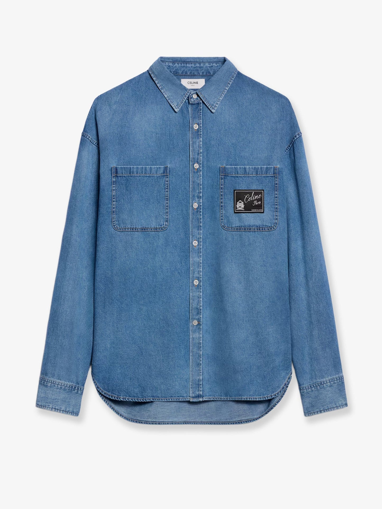 Celine Men Loose Denim Shirt CELINE