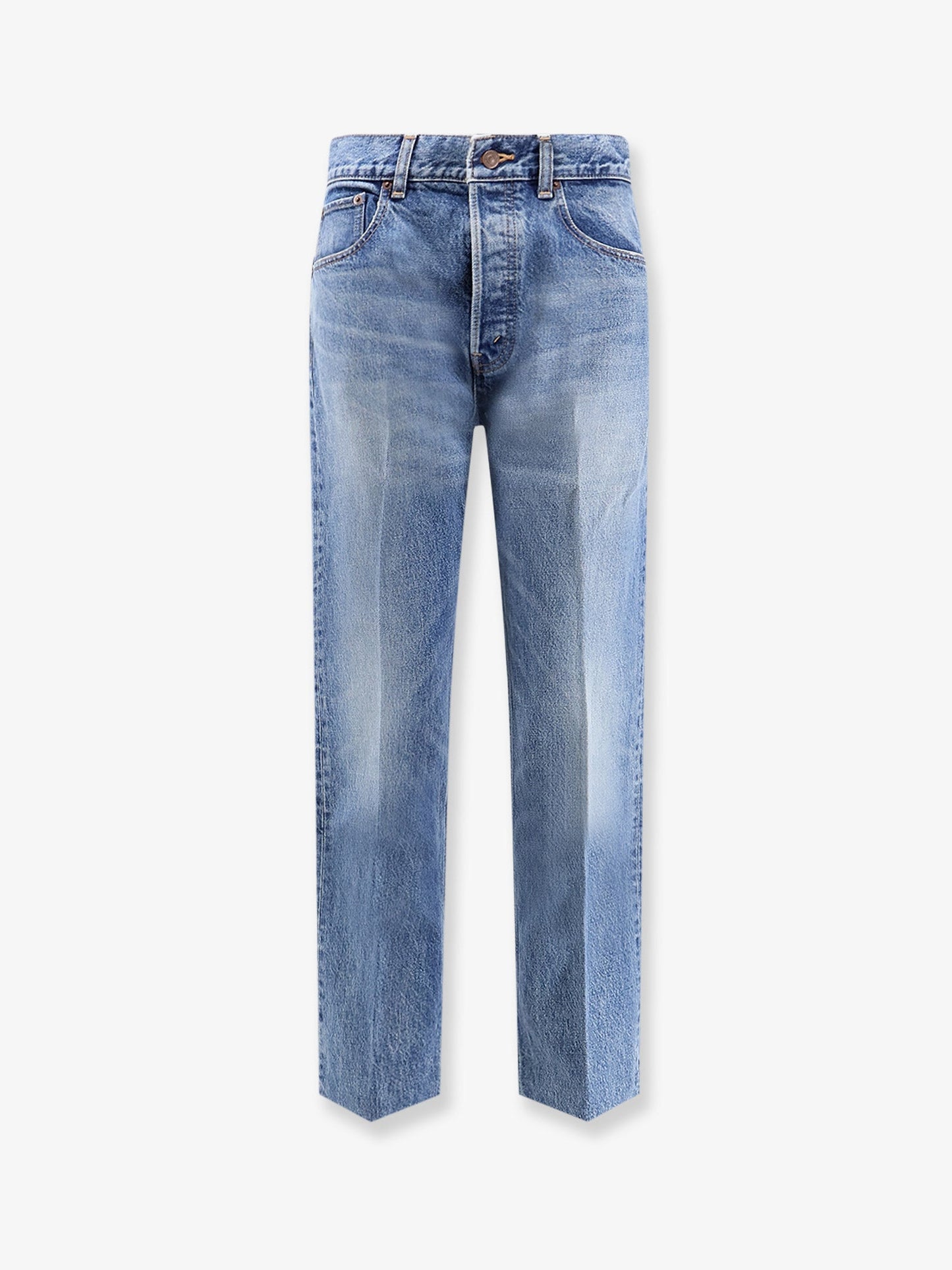 Celine Women Boyfriend Jeans With Logo Tag CELINE