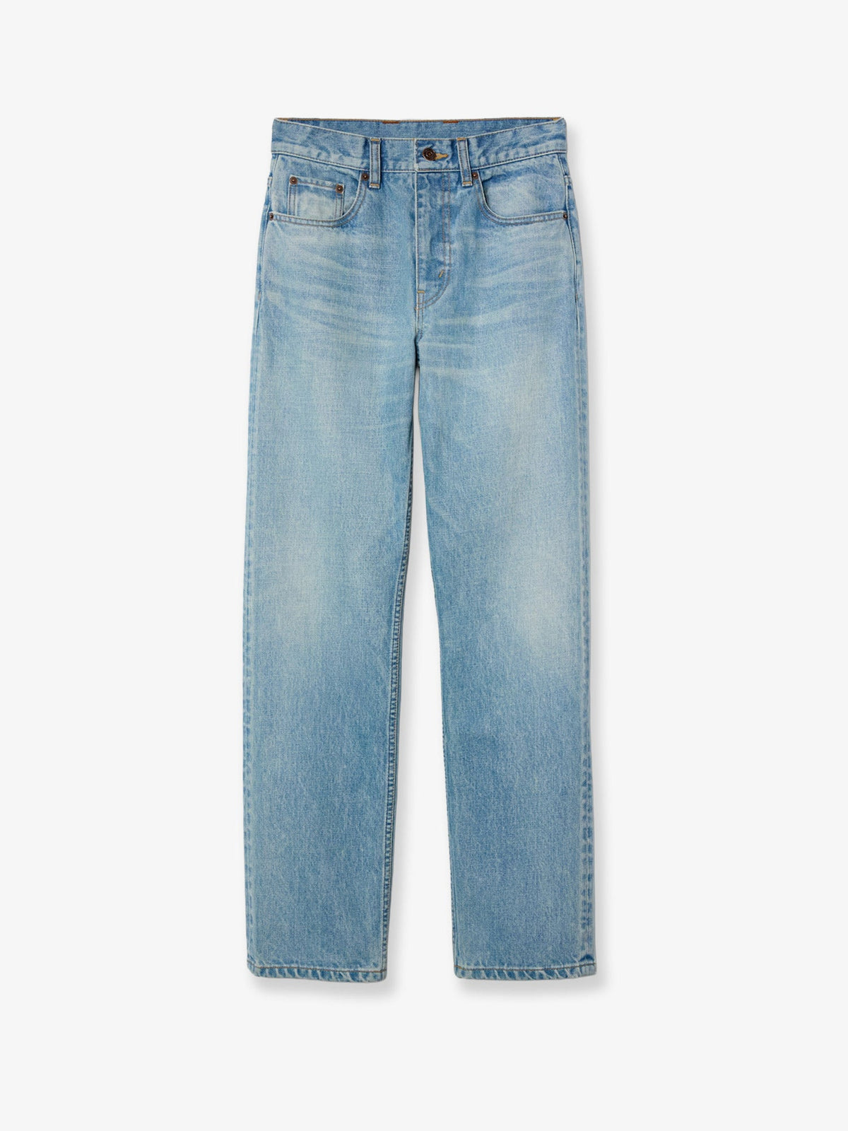 Celine Women Straight 001 Cotton Denim Jeans CELINE